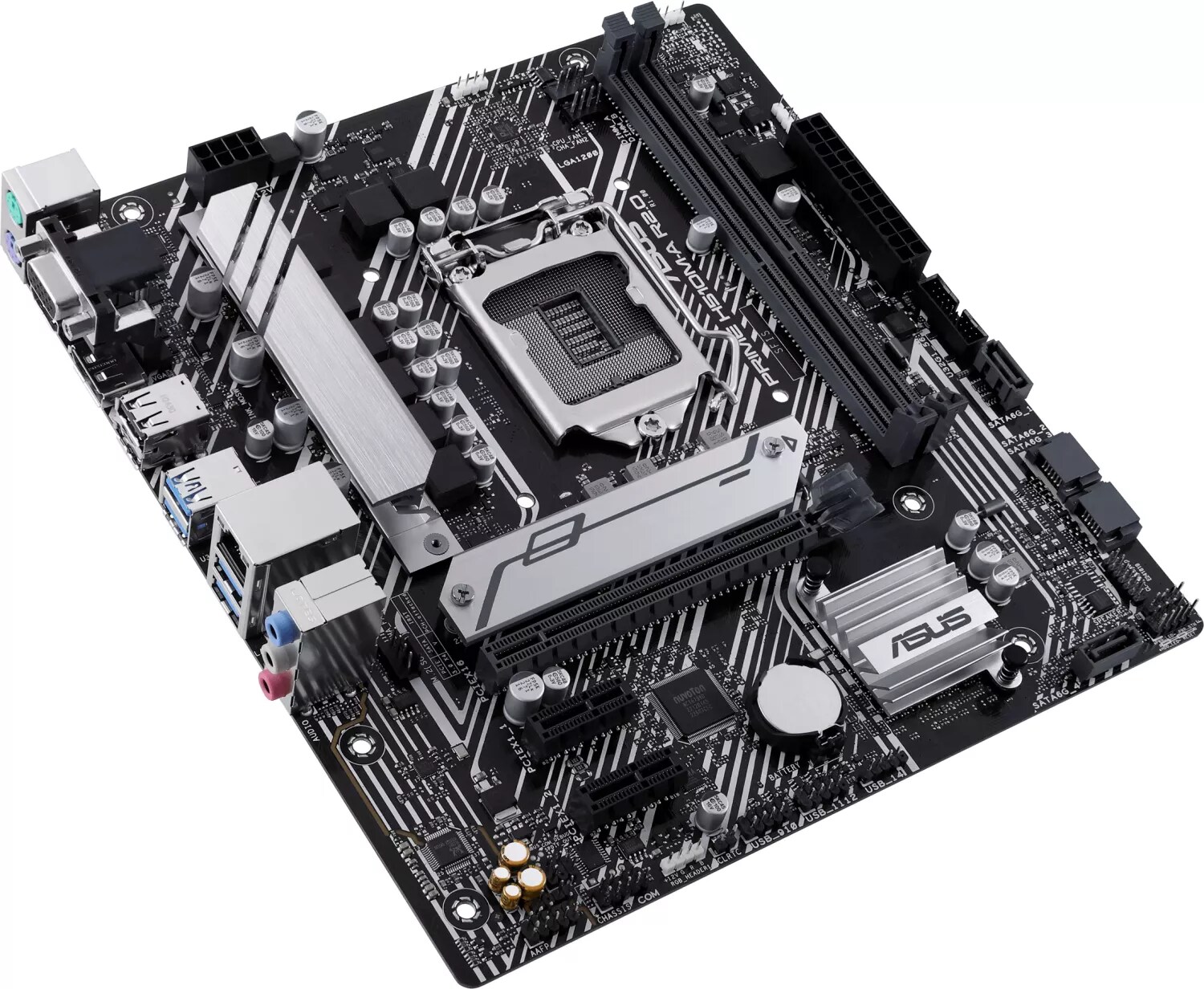 ASUS Prime H510M-A R2.0 mATX Mainboard Sockel 1200 M.2/USB3.2/HDMI/DP/VGA