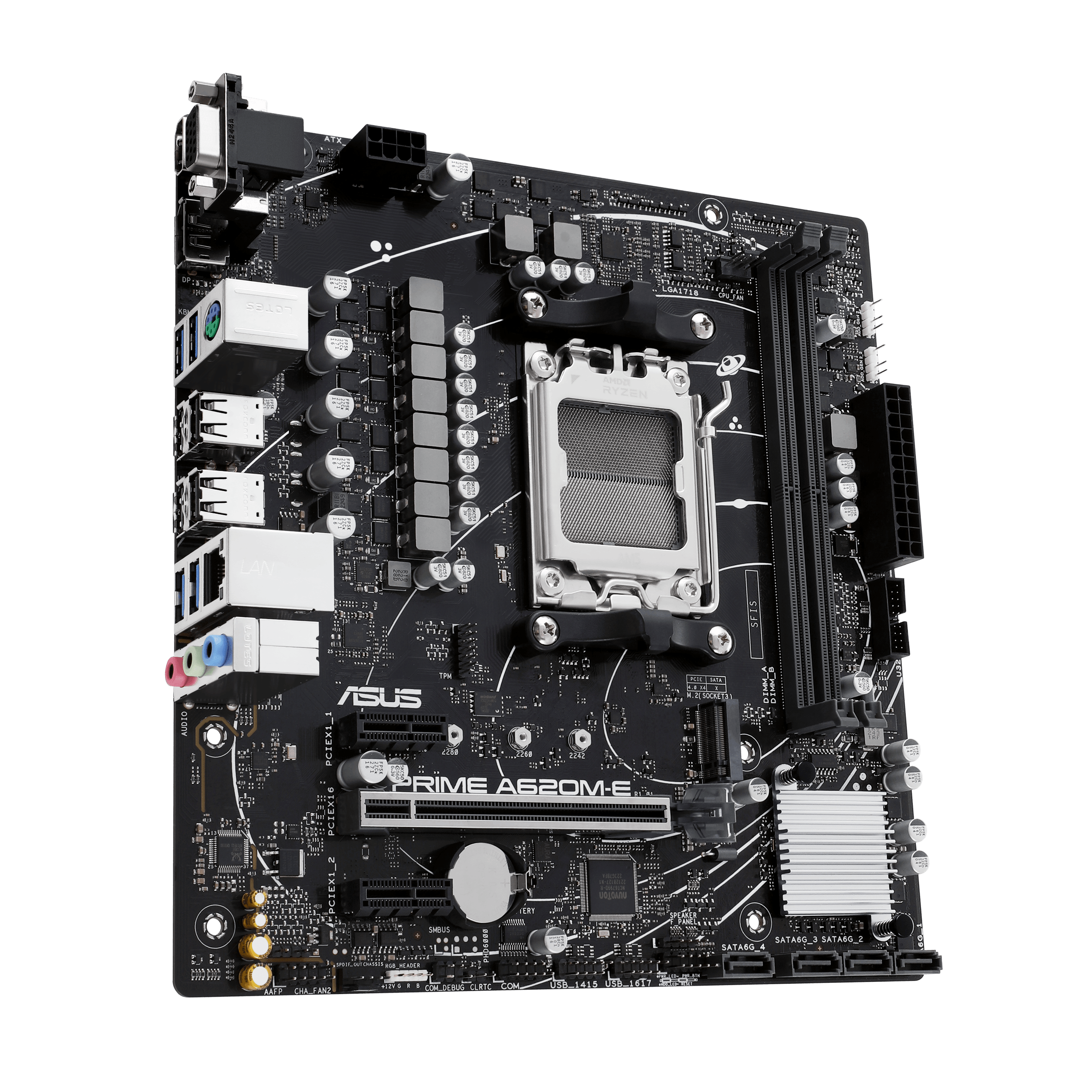 ASUS PRIME A620M-E-CSM mATX Mainboard Sockel AM5 M.2/USB3.2/VGA/DP/HDMI