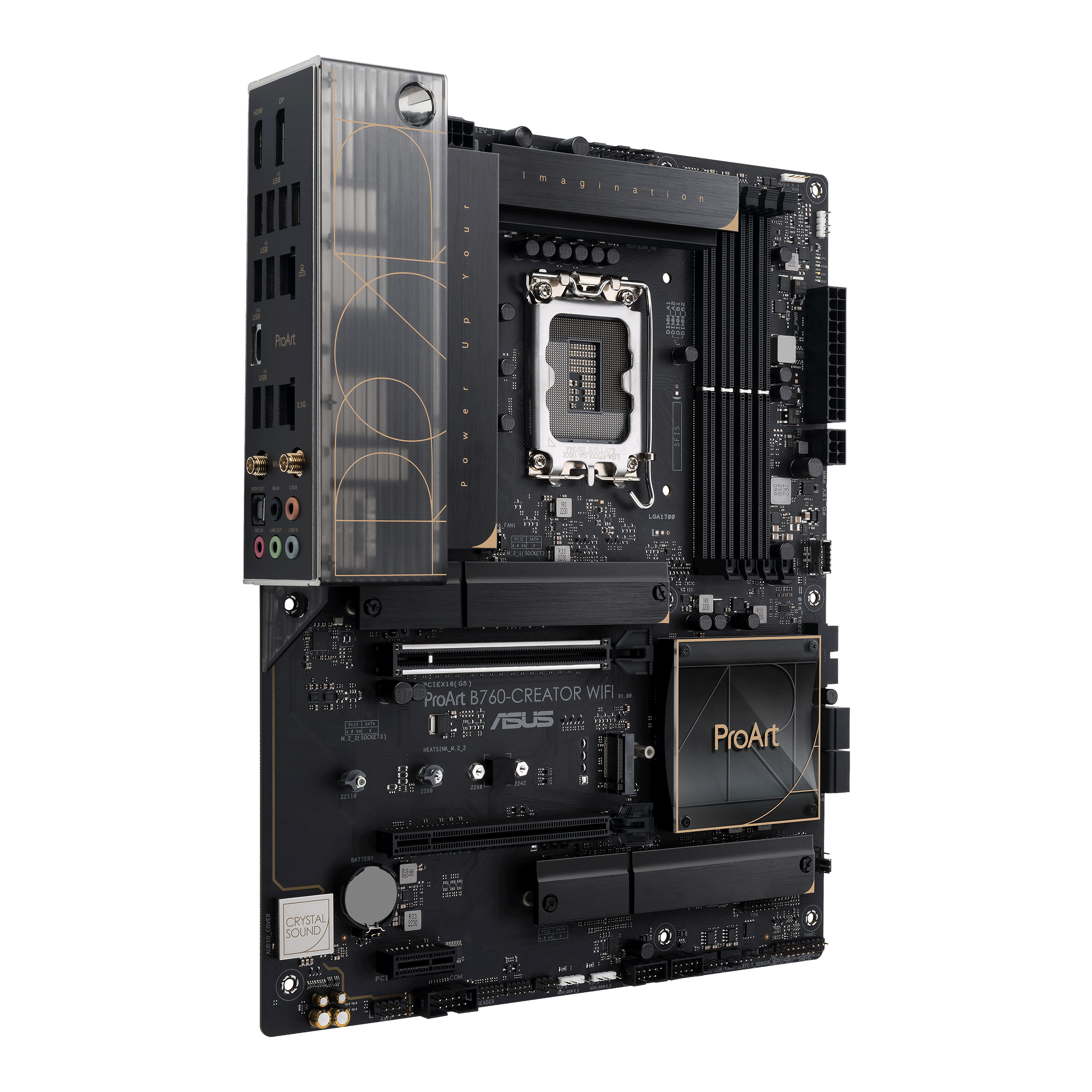 ASUS PROART B760-CREATOR WIFI ATX Mainboard Sockel 1700 DP/HDMI/USB-C