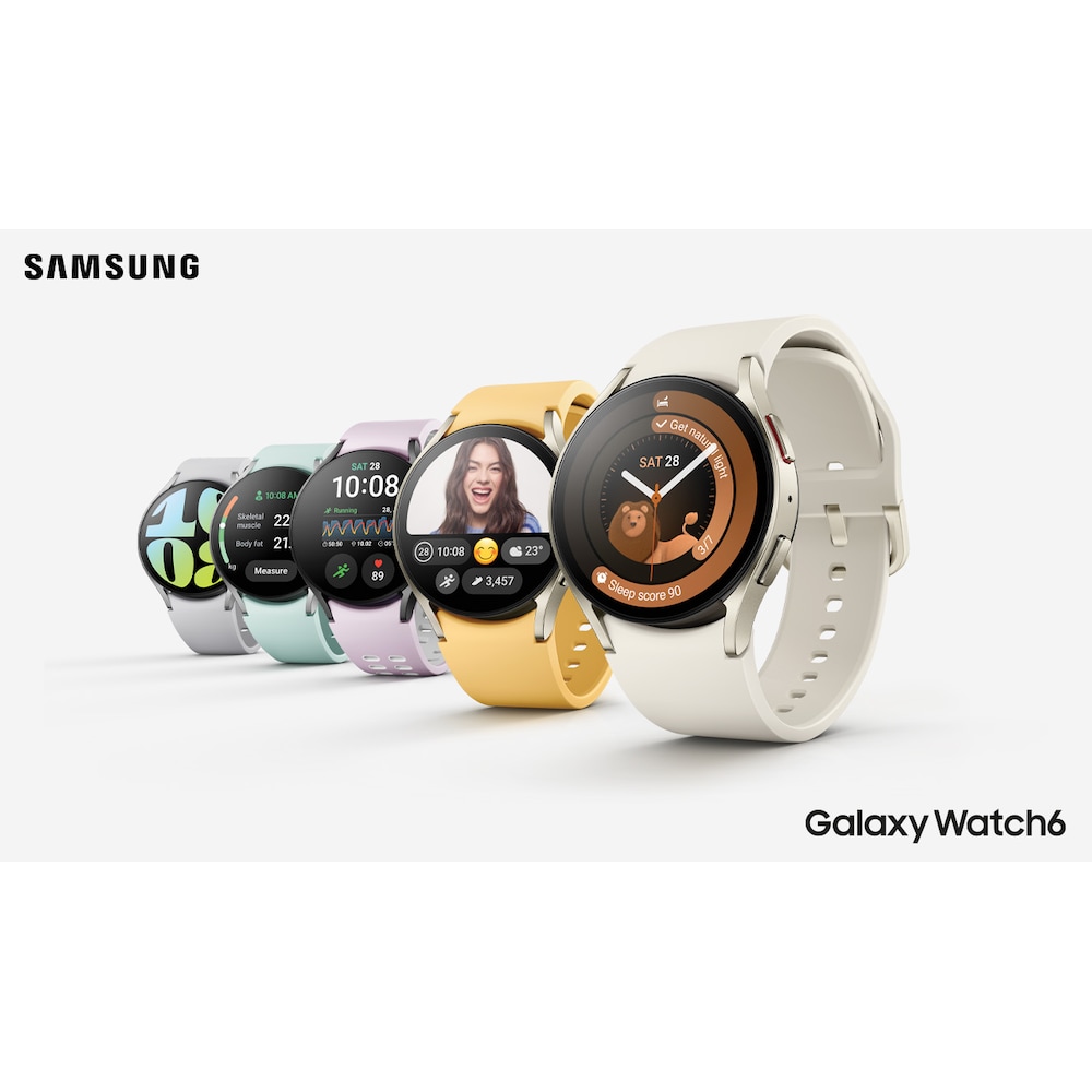 Samsung Galaxy Watch6 LTE SM-R945F 44mm Silver Smartwatch ++ Cyberport