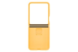 Samsung Silicone Case with Ring EF-PF731 für Galaxy Flip5 Apricot