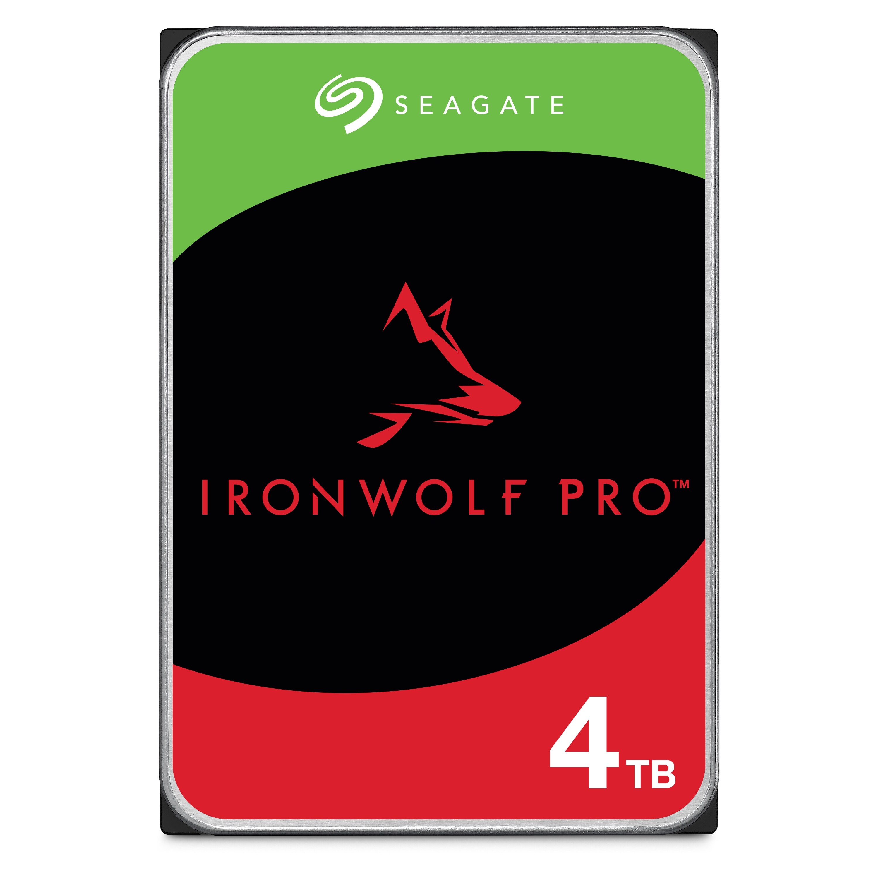 Seagate 2er Set IronWolf Pro NAS HDD ST4000NE001 - 4 TB 3,5 Zoll SATA 6 Gbit/s