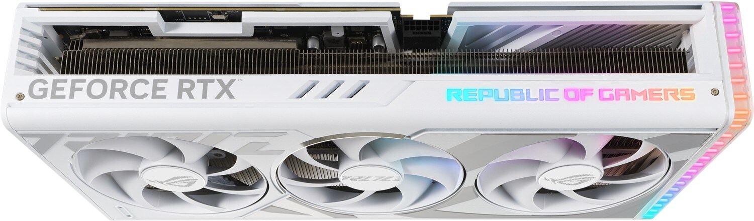 ASUS ROG STRIX GeForce RTX 4090 White Ed. Grafikkarte 24GB GDDR6X, 2xHDMI, 3xDP