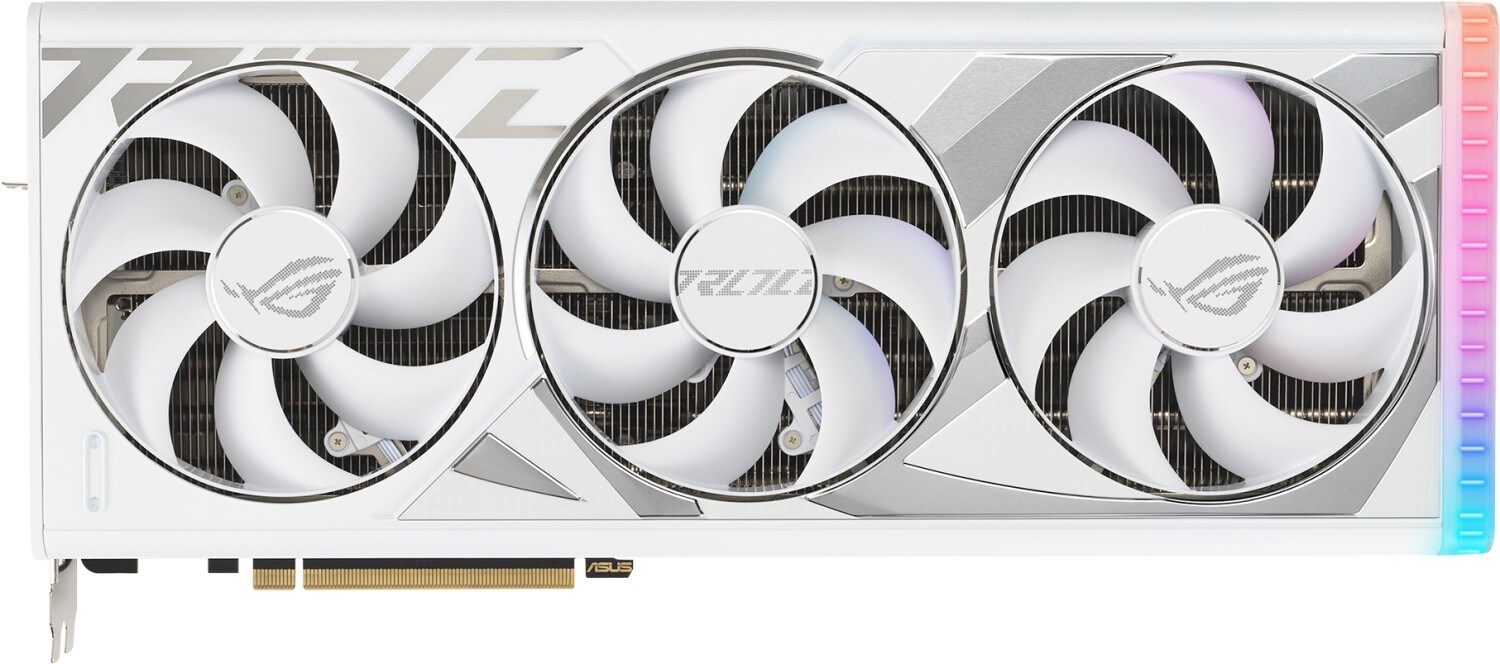 ASUS ROG STRIX GeForce RTX 4090 White Ed. Grafikkarte 24GB GDDR6X, 2xHDMI, 3xDP