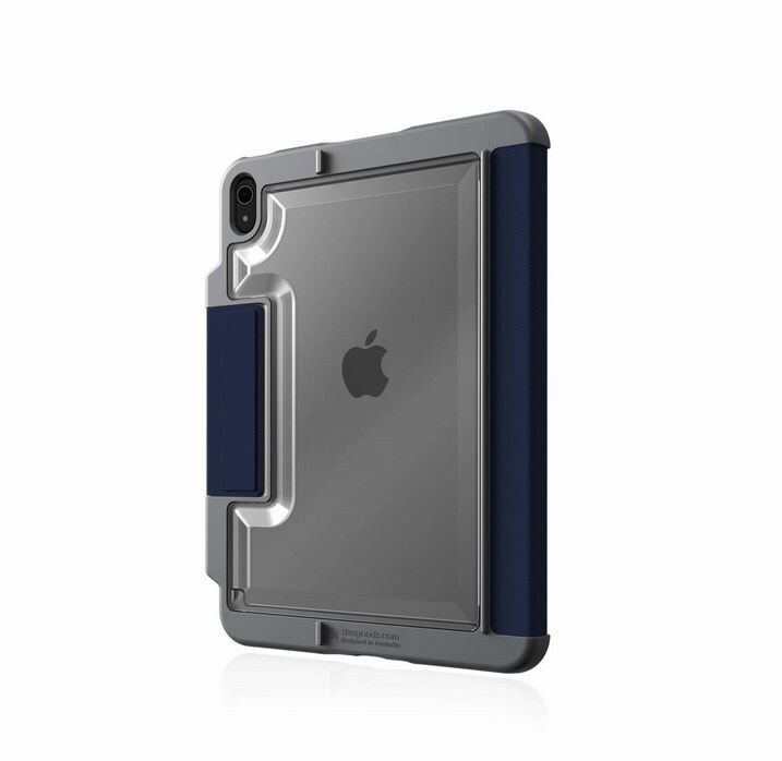 STM Dux Plus Case für Apple iPad 10,9" (2022) blau/transparent