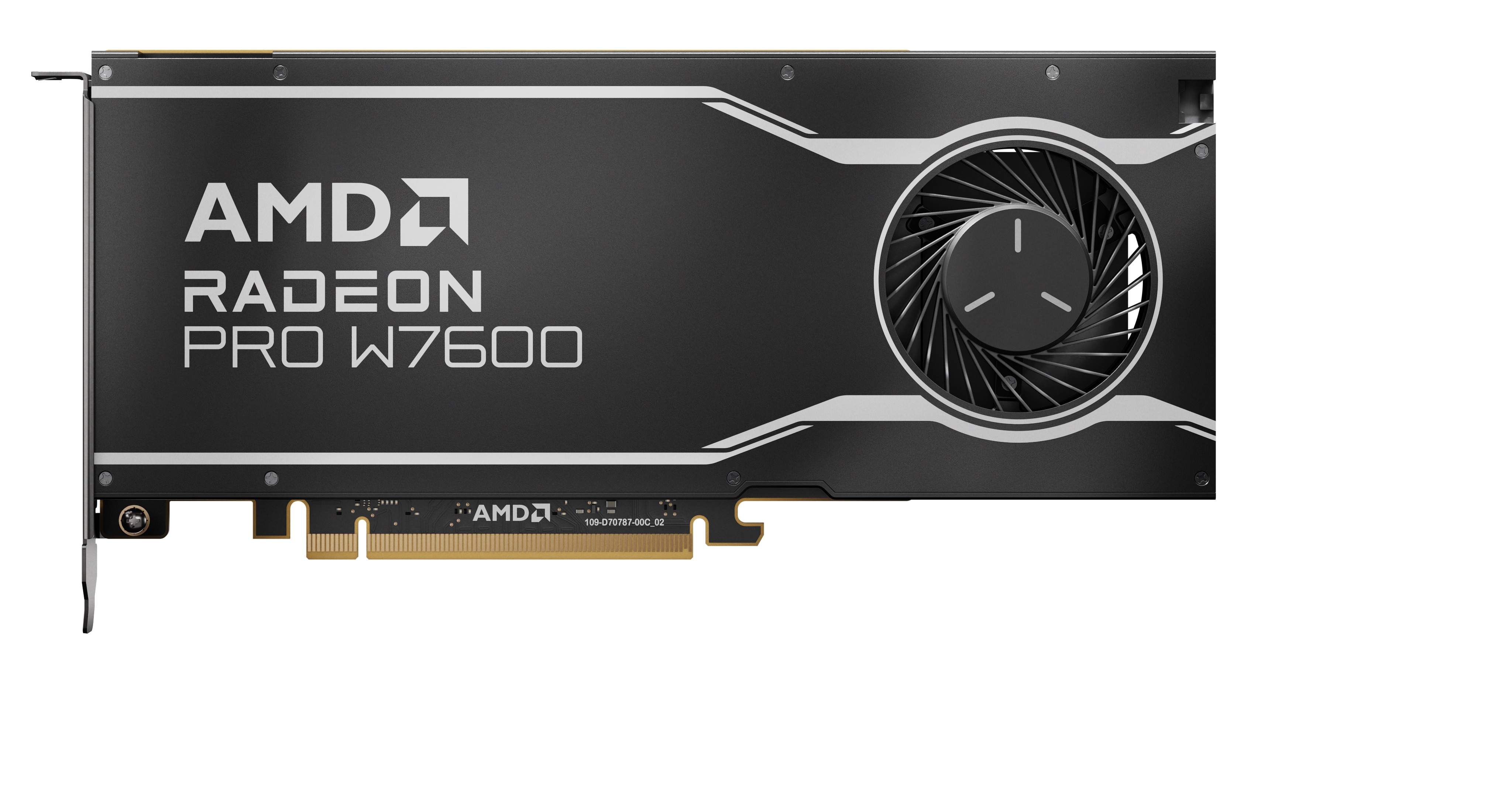 AMD Radeon Pro W7600 8GB GDDR6 Workstation Grafikkarte 4x DP 2.1