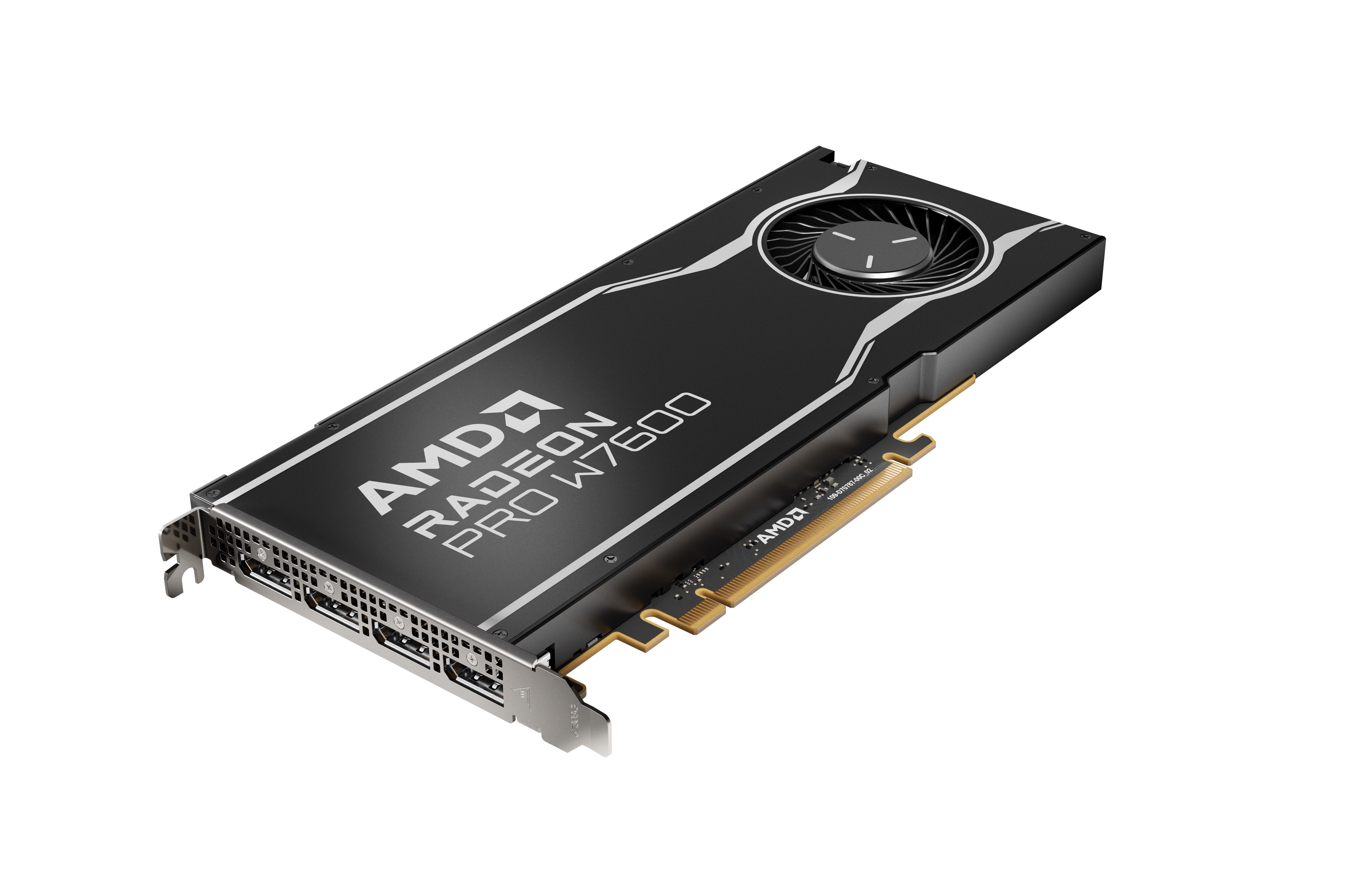 AMD Radeon Pro W7600 8GB GDDR6 Workstation Grafikkarte 4x DP 2.1