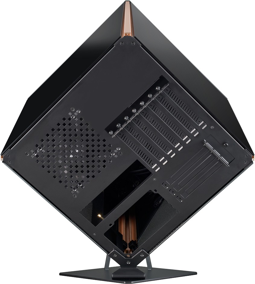 AZZA Regis 902 Gaming Design ATX Tower, Aluminium Rahmen mit Glasfenster RGB