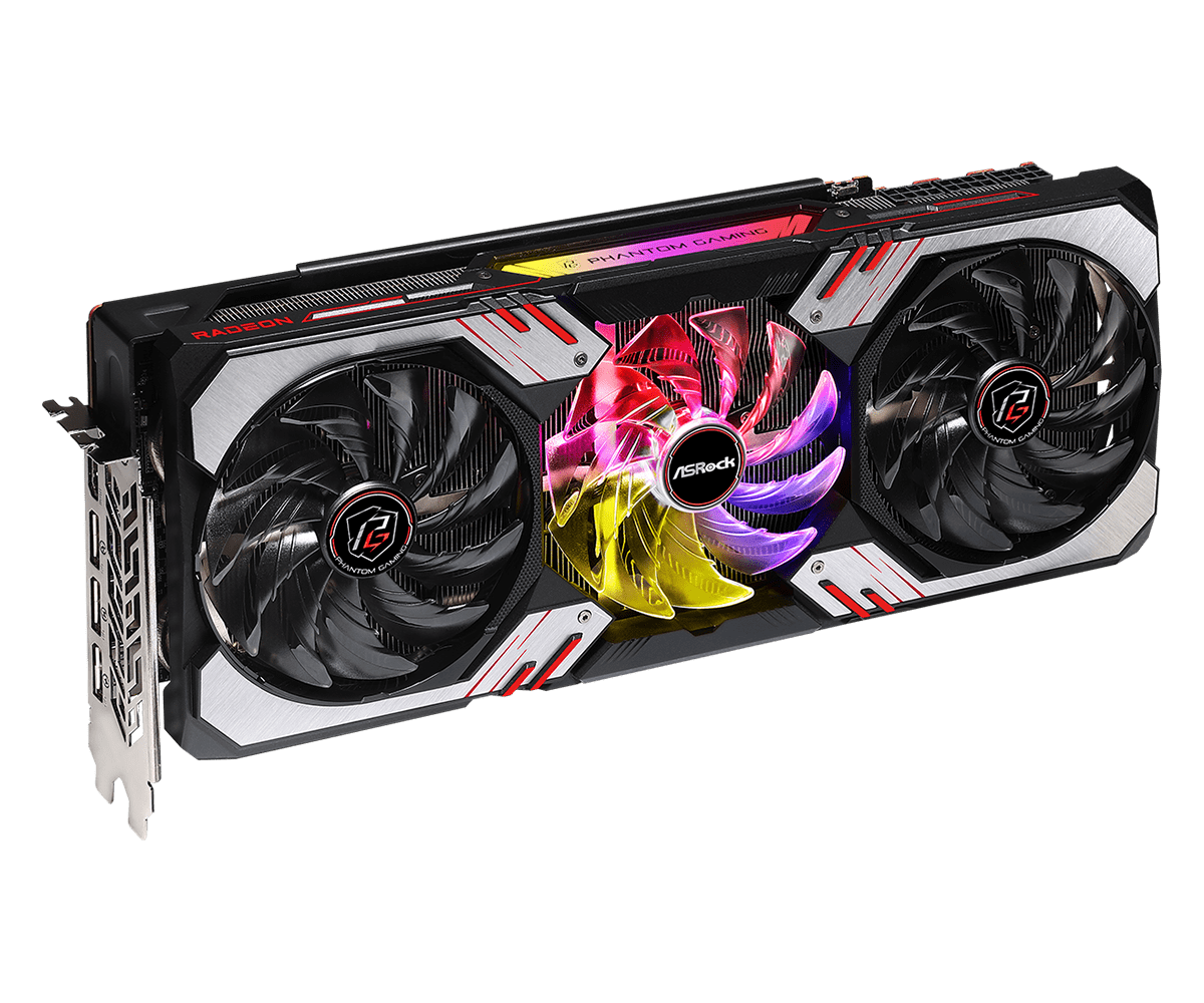 ASRock Radeon RX 6800 XT Phantom Gaming OC 16GB GDDR6 HDMI, 3x DP