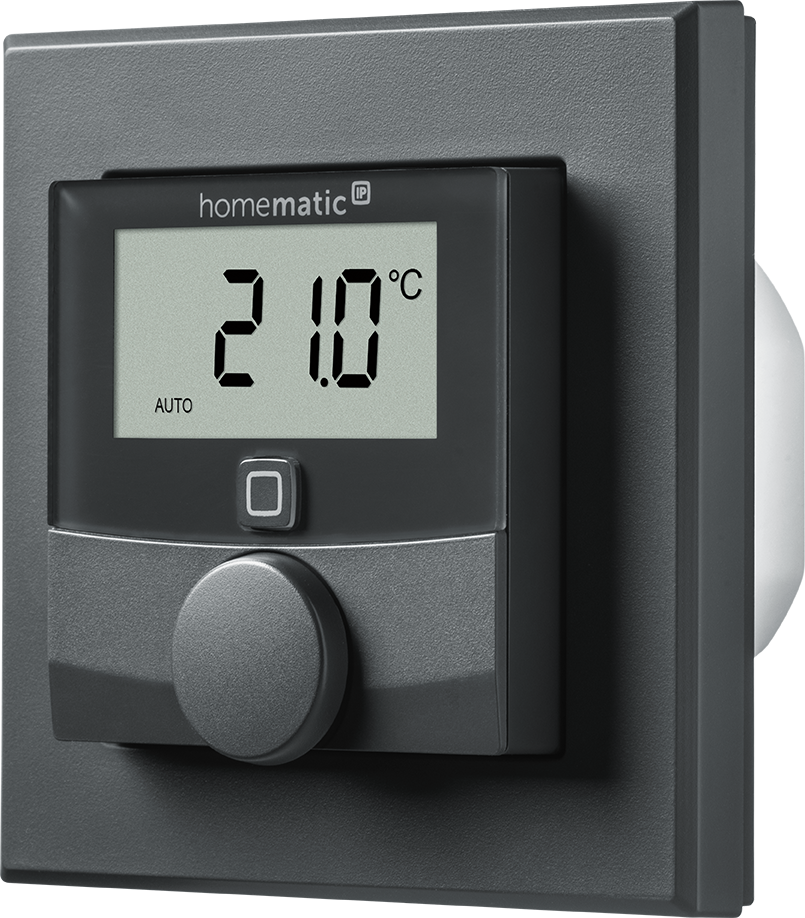 Homematic IP Wandthermostat mit Schaltausgang für Markenschalter ant HmIP-BWTH-A