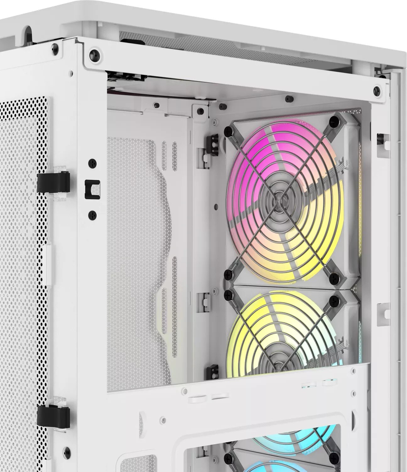 Corsair 2000D RGB Airflow weiß Mini Tower ITX Gaming Gehäuse