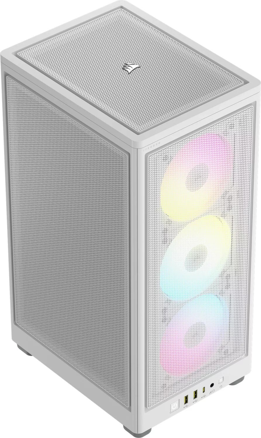 Corsair 2000D RGB Airflow weiß Mini Tower ITX Gaming Gehäuse