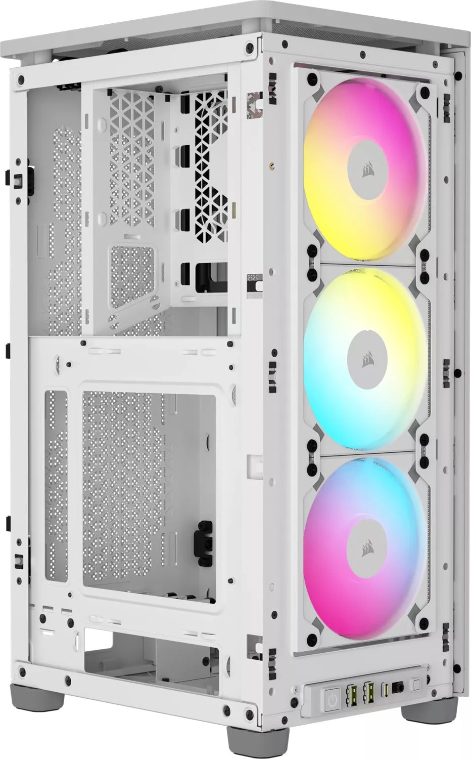 Corsair 2000D RGB Airflow weiß Mini Tower ITX Gaming Gehäuse