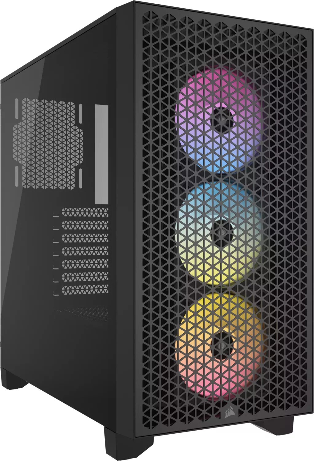 Corsair 3000D RGB Airflow schwarz Midi Tower ATX Gaming Gehäuse