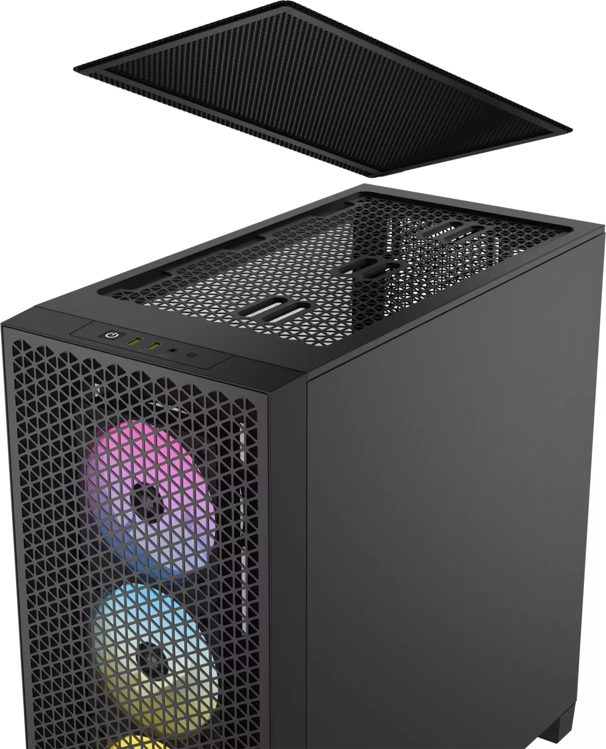 Corsair 3000D RGB Airflow schwarz Midi Tower ATX Gaming Gehäuse