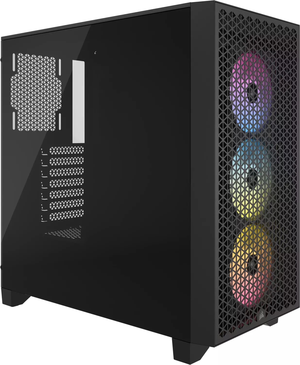 Corsair 3000D RGB Airflow schwarz Midi Tower ATX Gaming Gehäuse