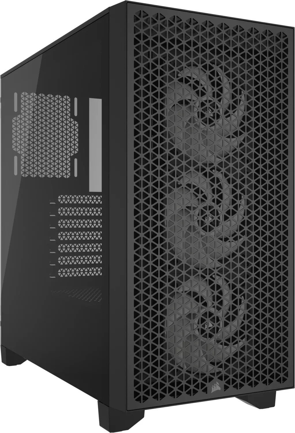 Corsair 3000D RGB Airflow schwarz Midi Tower ATX Gaming Gehäuse