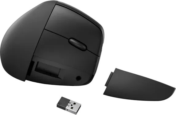 HP 920 Ergonomische Kabellose Maus Schwarz