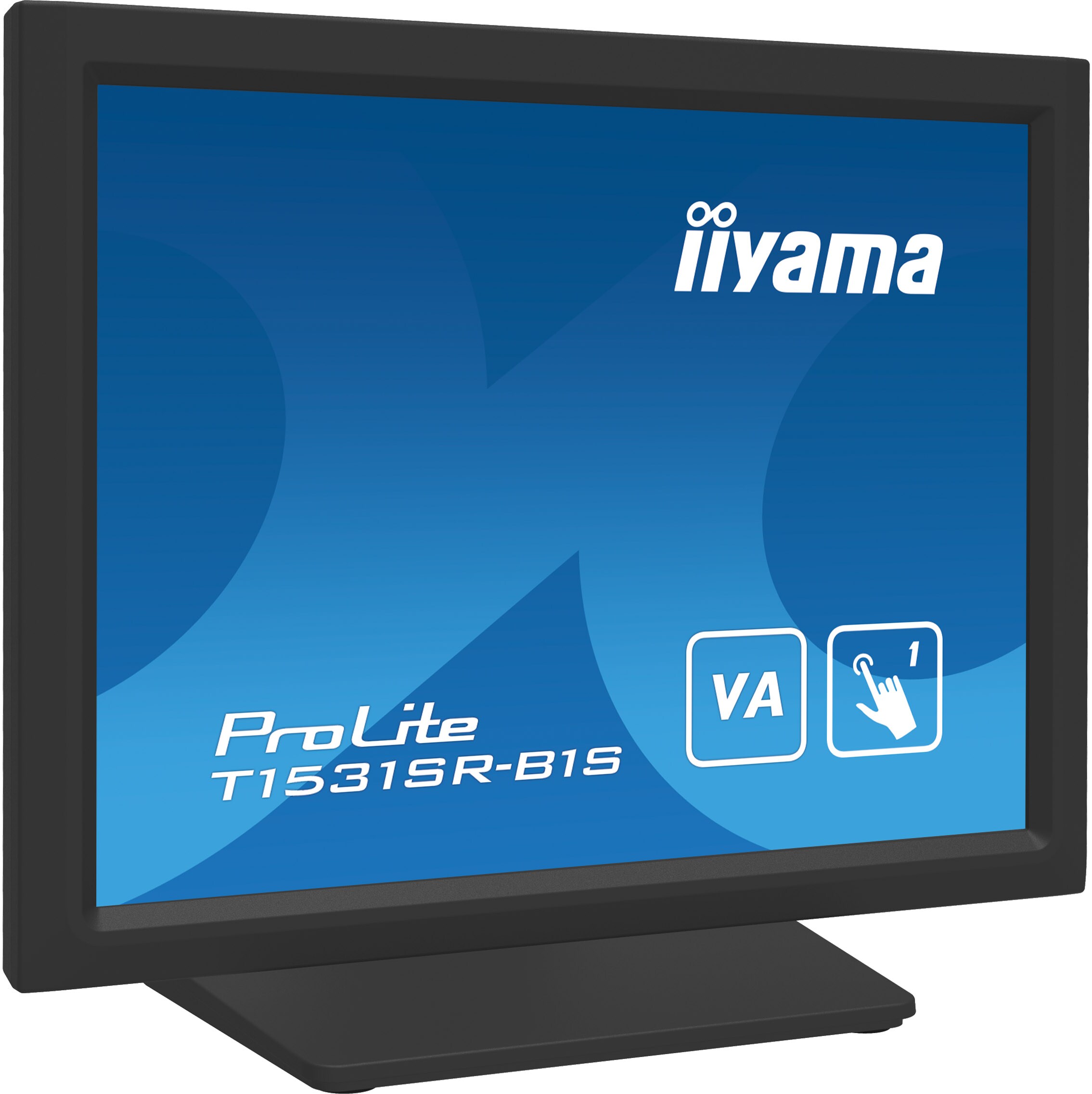 iiyama ProLite T1531SR-B1S 38cm (15") Touch-Monitor XGA IPS, VGA HDMI DP