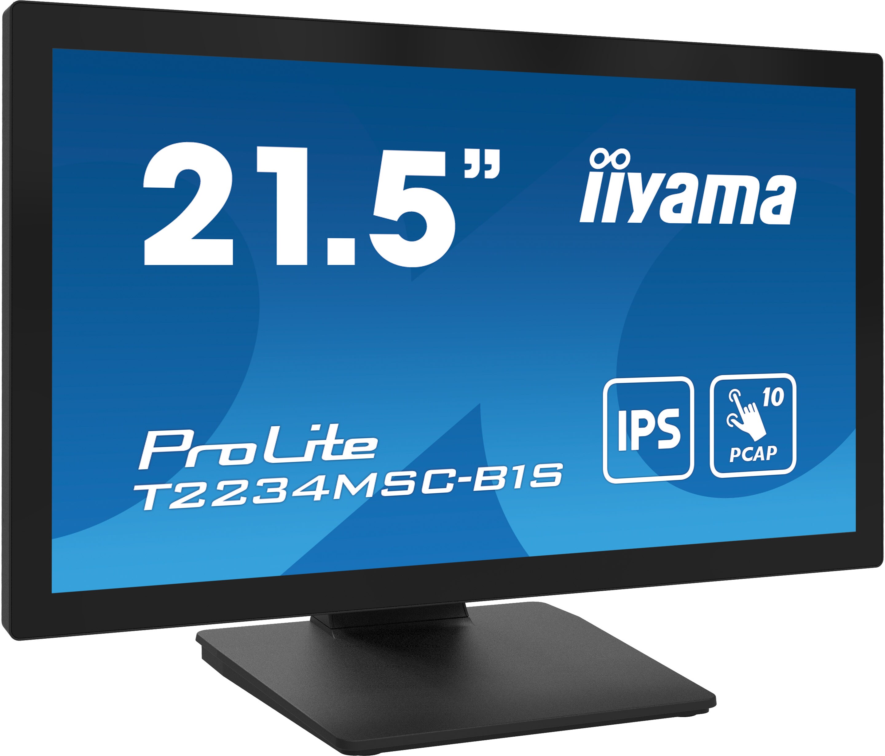 iiyama ProLite T2234MSC-B1S 54,6cm (21,5") FHD IPS Touch-Monitor VGA HDMI DP