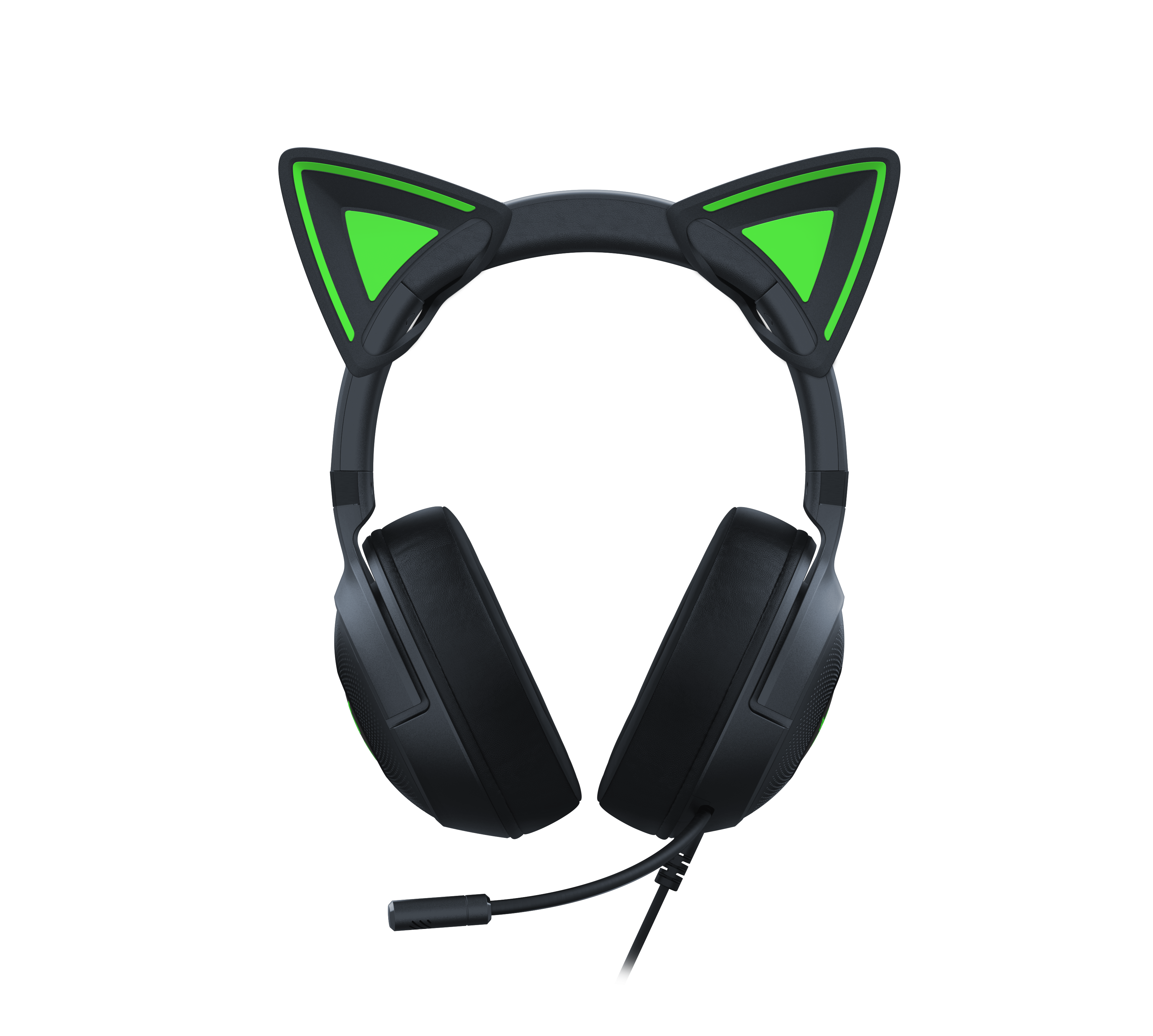 RAZER Kitty Ears V2 - Schwarz - Universal Fit Clip-on Kitty Ears für Headsets