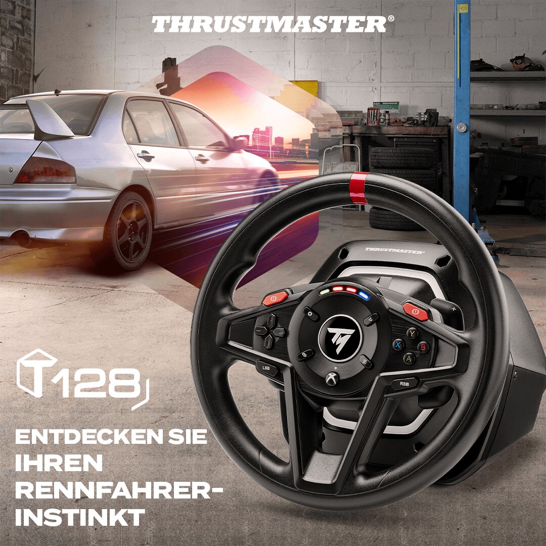 Thrustmaster T128 Racing Wheel vom Feinsten 