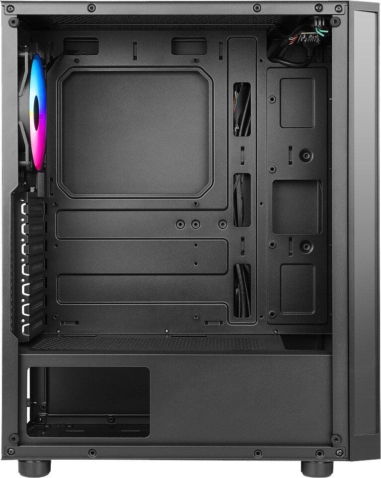 Azza Spectra Black ATX Gaming Tower, RGB Beleuchtung, Glasfenster