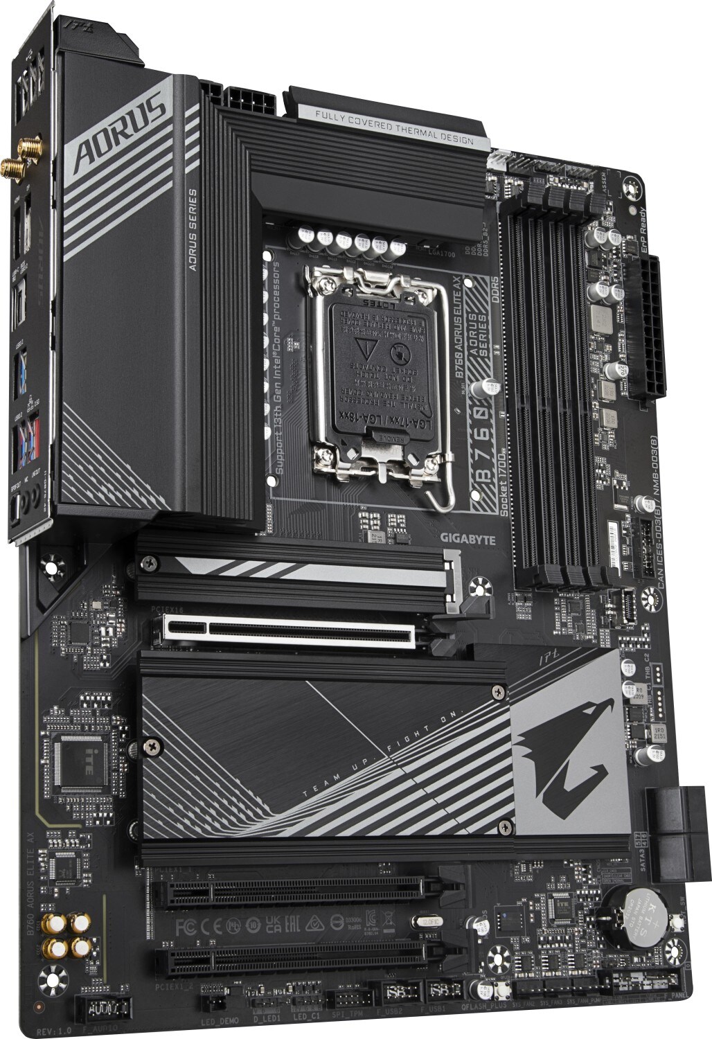 GIGABYTE B760 AORUS ELITE AX ATX Mainboard Sockel 1700 M.2/HDMI/DP/WIFI/BT