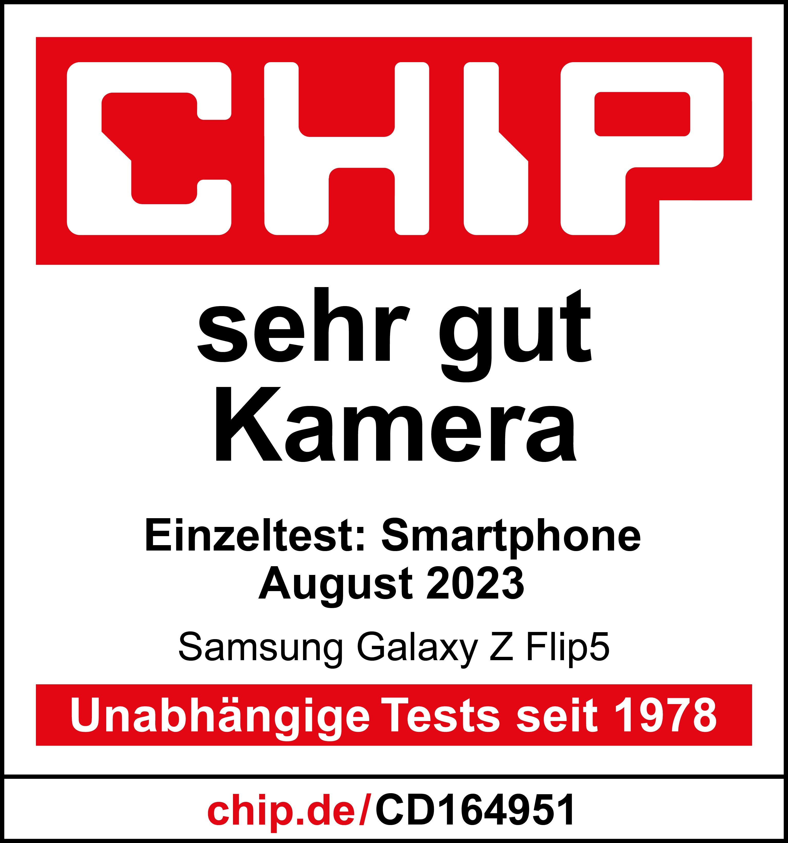Samsung GALAXY Z Flip5 5G 13.0 256GB Android mint Cyberport Dual-SIM Smartphone ++ F731B