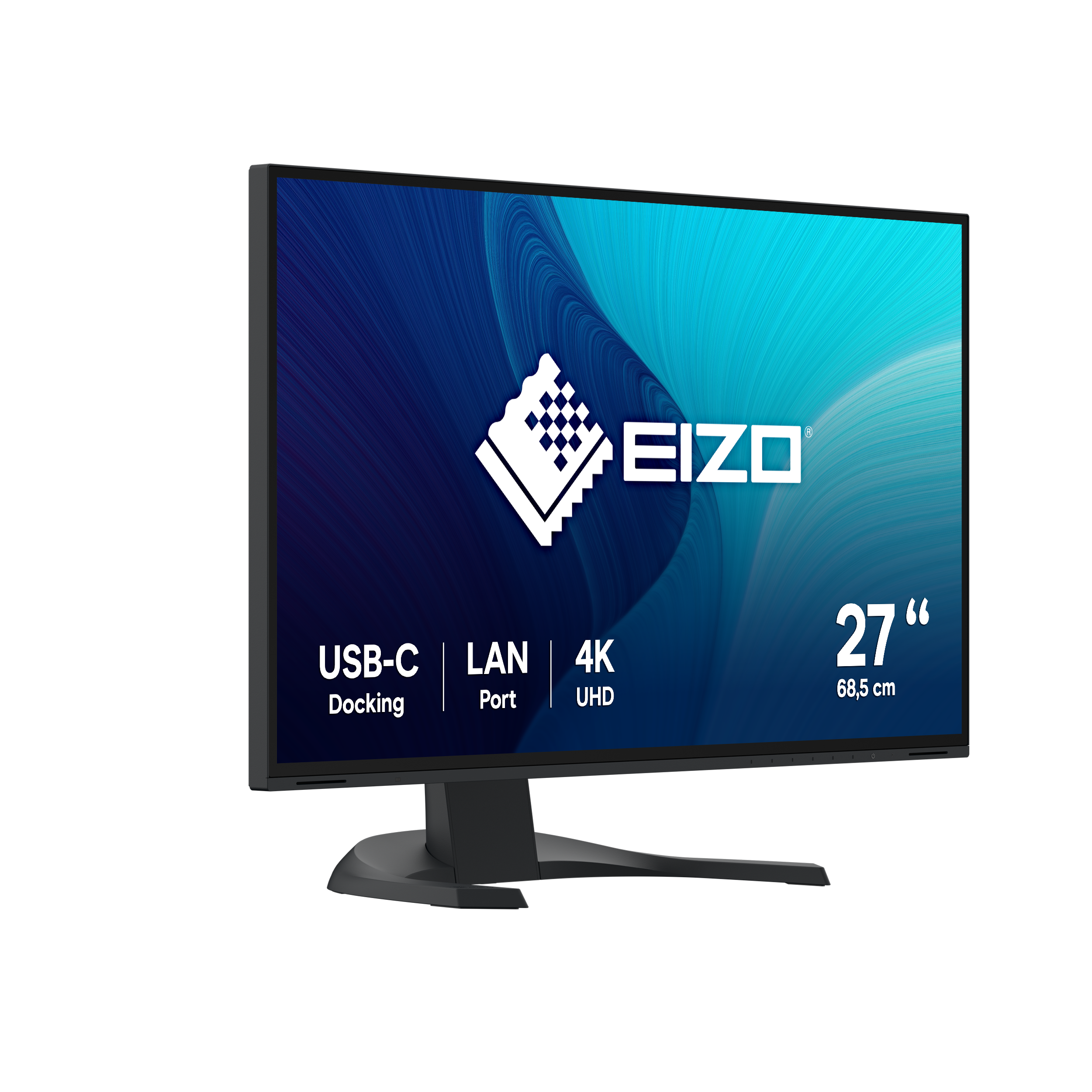 EIZO Flexscan EV2740X-BK 68,5cm (27") UHD IPS Monitor DP/HDMI/USB-C Pivot HV