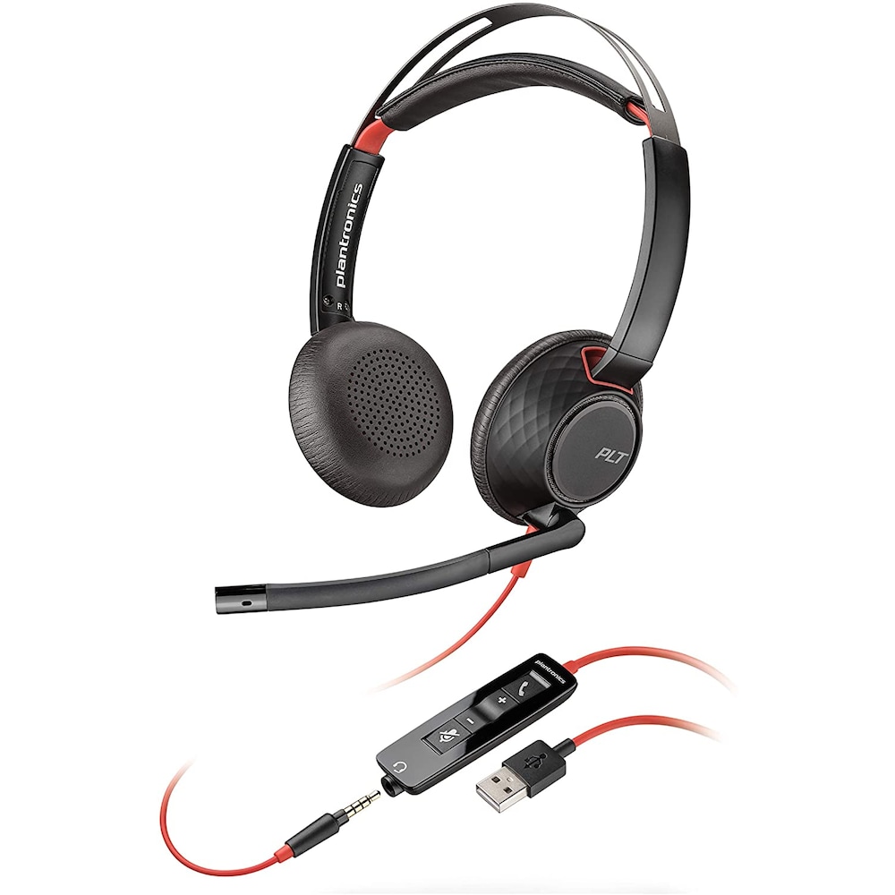 Poly Blackwire C5220 - 5200 Series -Stereo Headset USB-A
