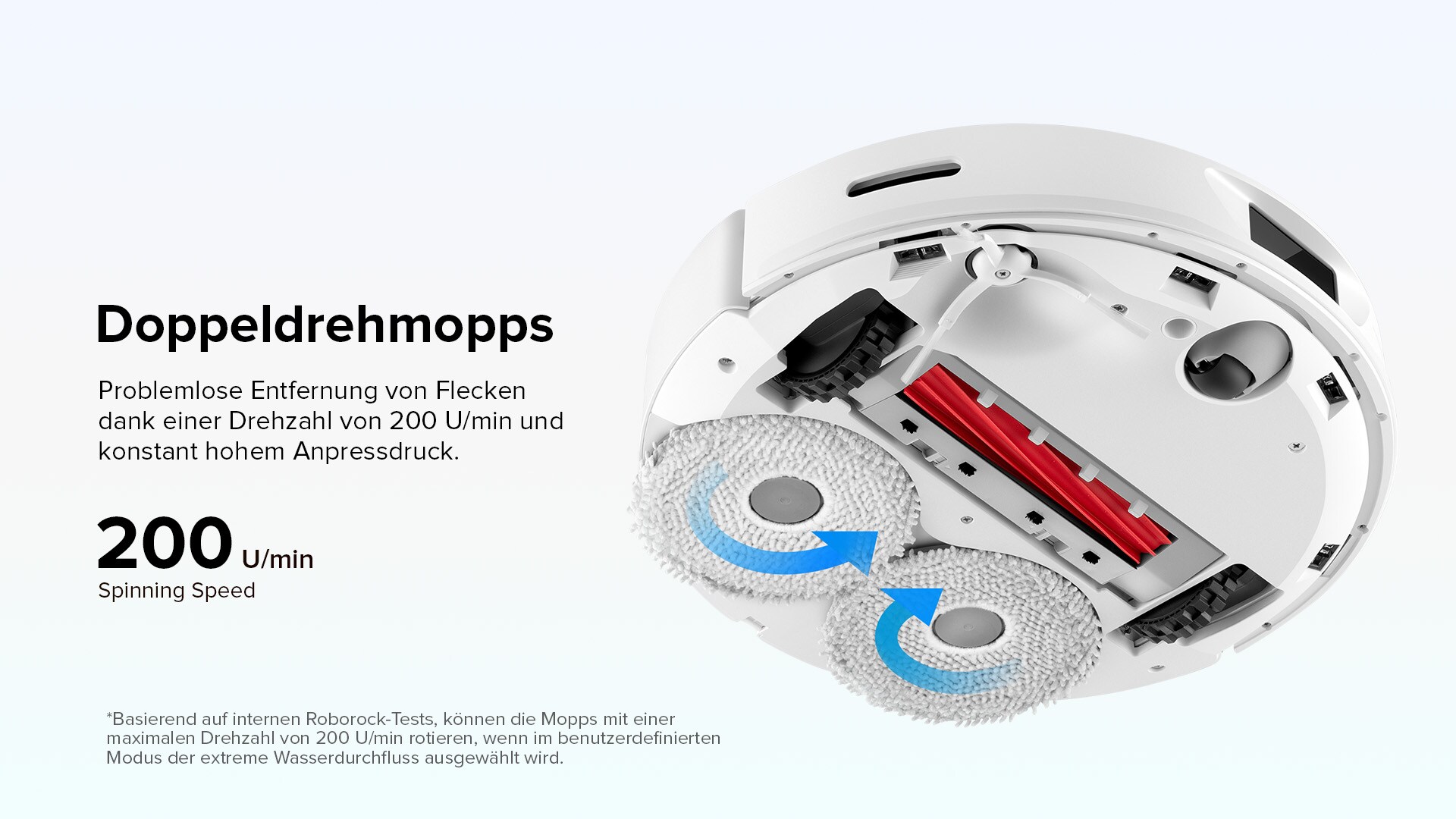 Roborock Q Revo Saug-/Wischroboter mit Absaugstation weiß