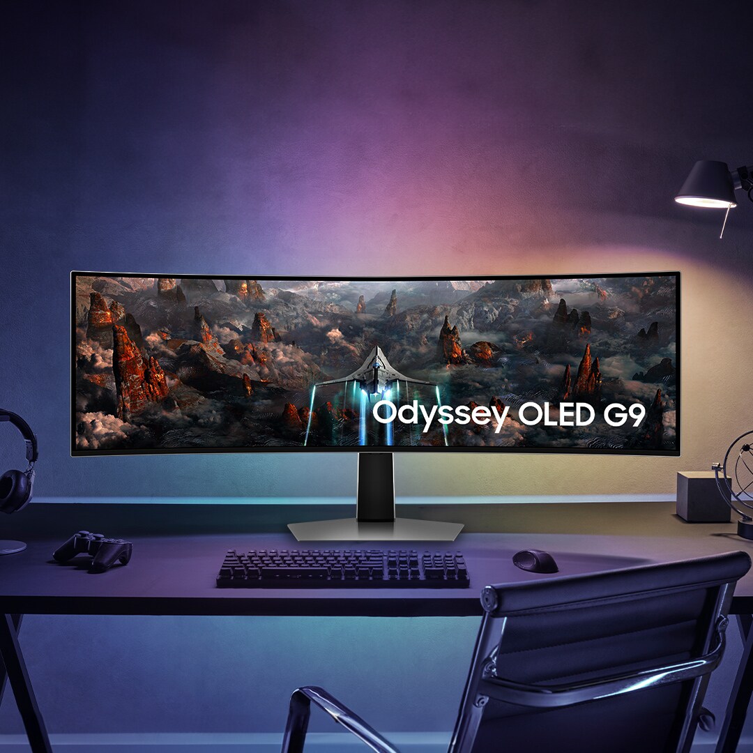 Samsung Odyssey Neo G95NC 145cm (57") 4K Curved Gaming Monitor HDMI/DP/USB 240Hz