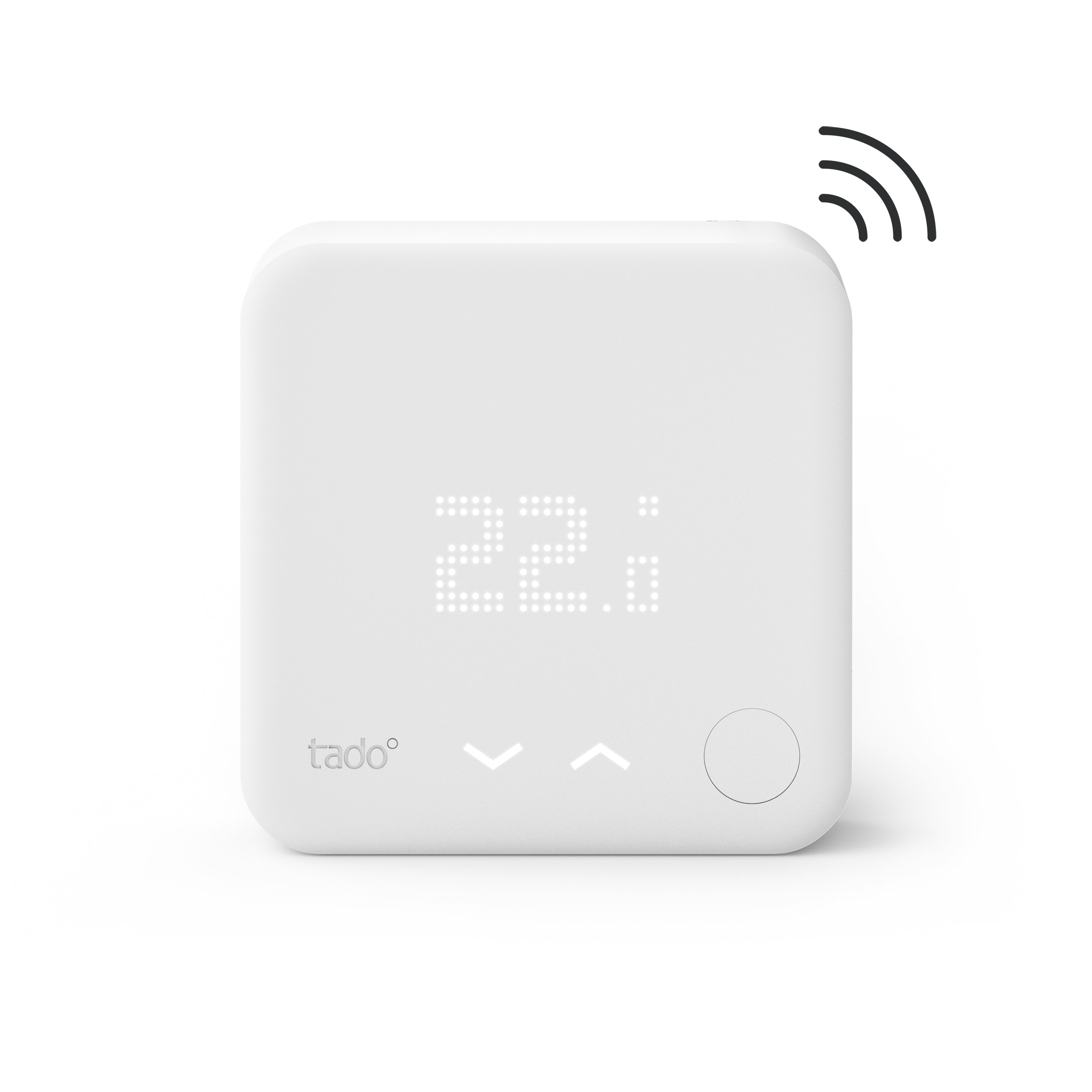 tado° Funk-Temperatursensor - Zusatzprodukt für Smarte Heizkörper-Thermostate