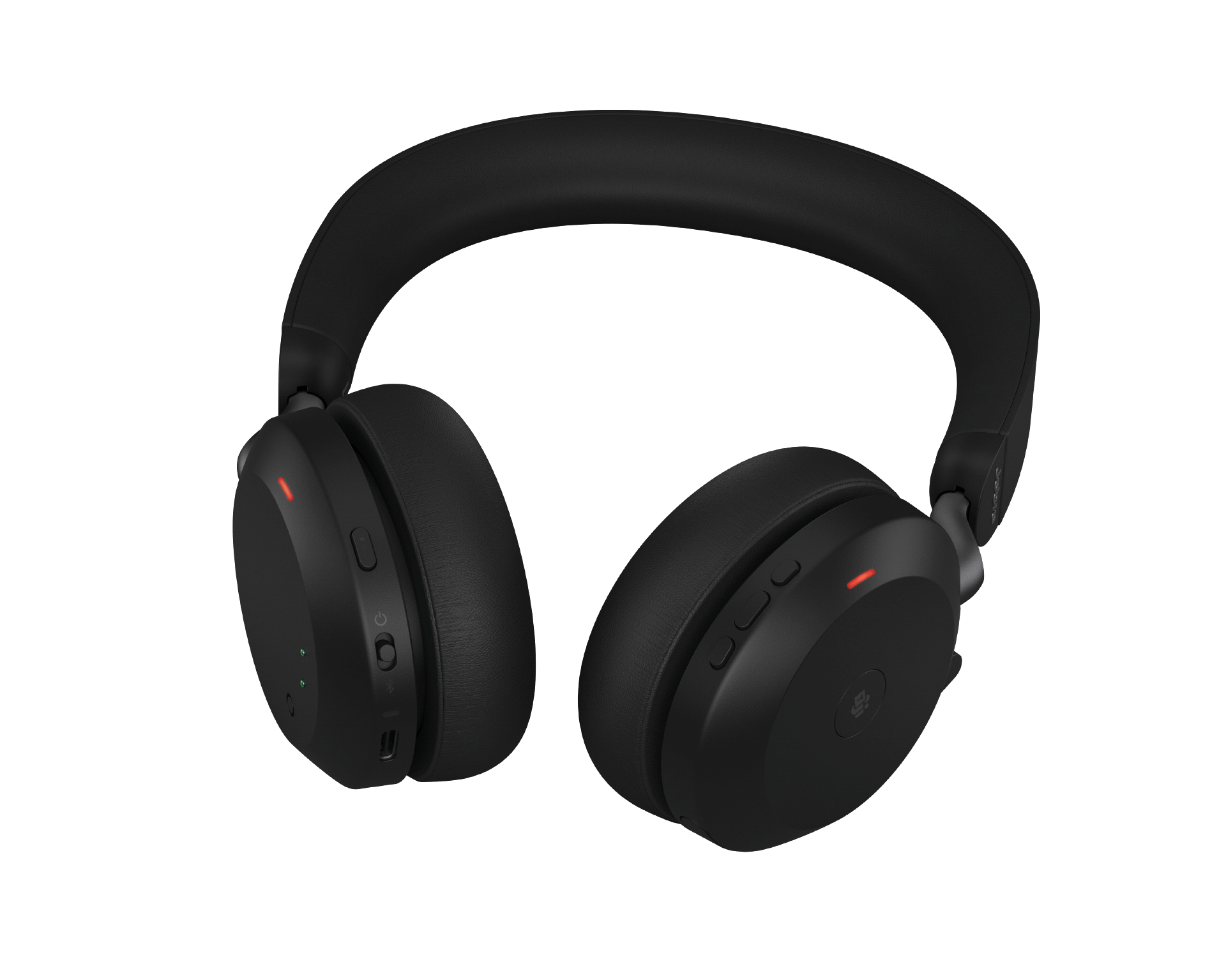 Jabra Evolve2 75 MS Stereo Headset schwarz mit Ladestation