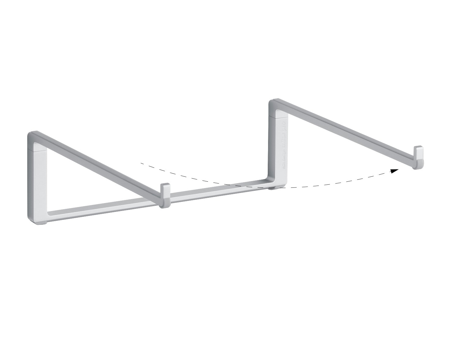 RAIN DESIGN mBarPro faltbarer Laptop Stand silber