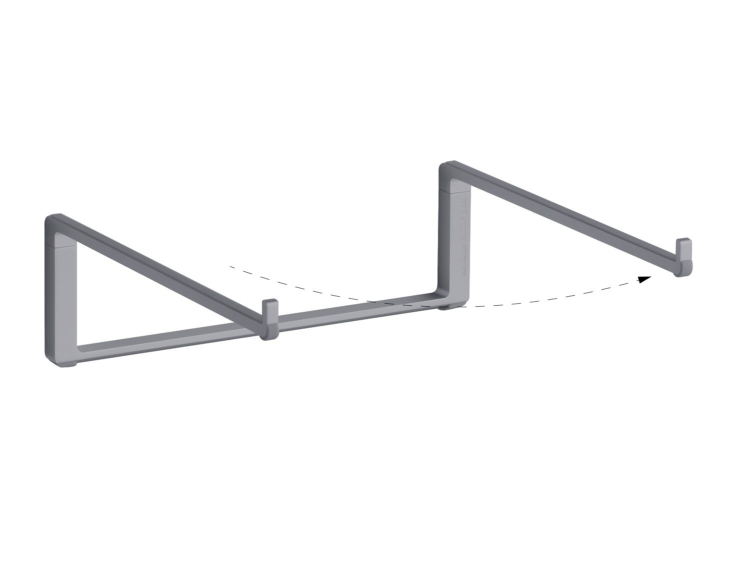 RAIN DESIGN mBarPro faltbarer Laptop Stand grau