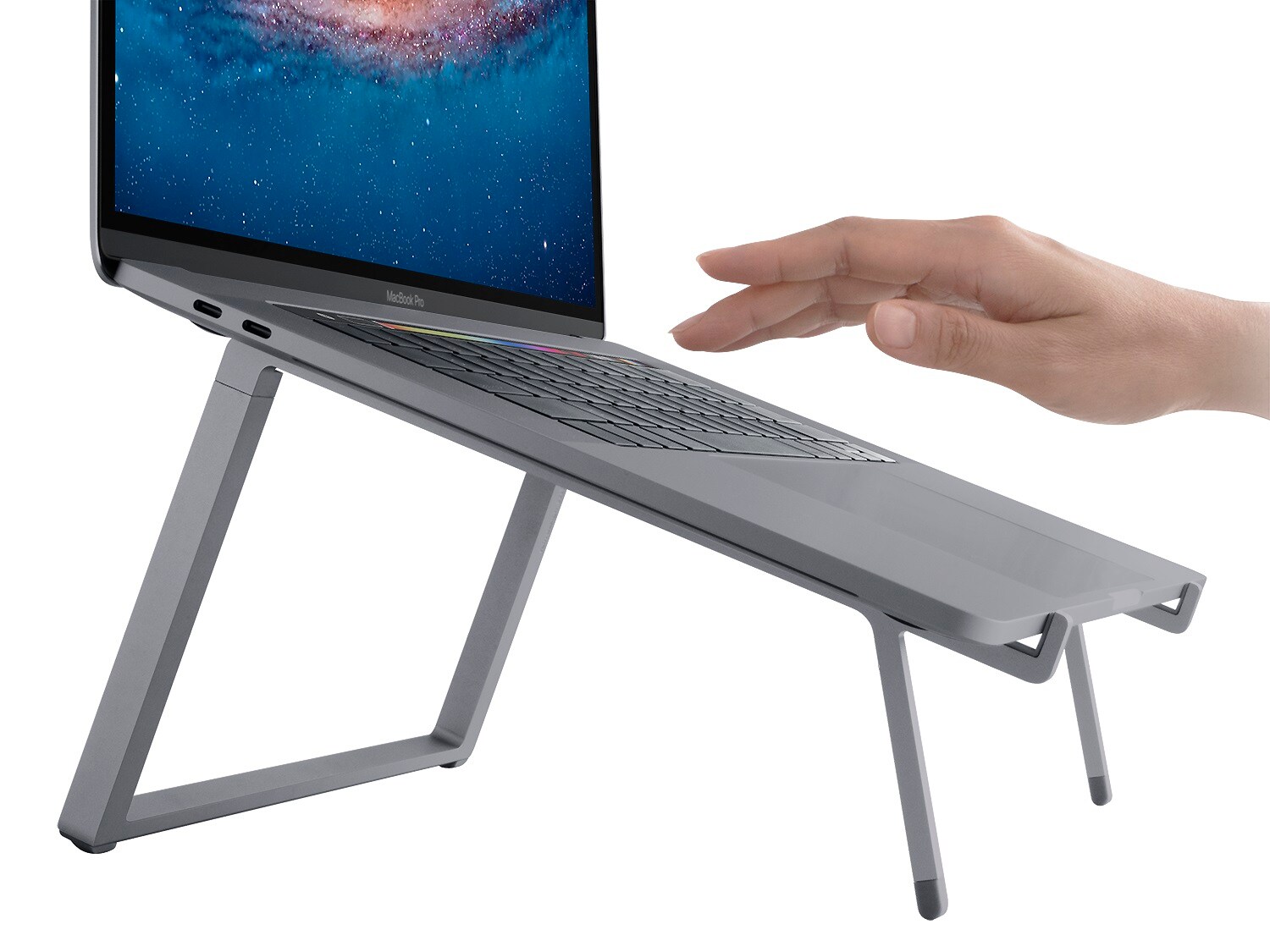 RAIN DESIGN mBarPro+ faltbarer LaptopStand grau