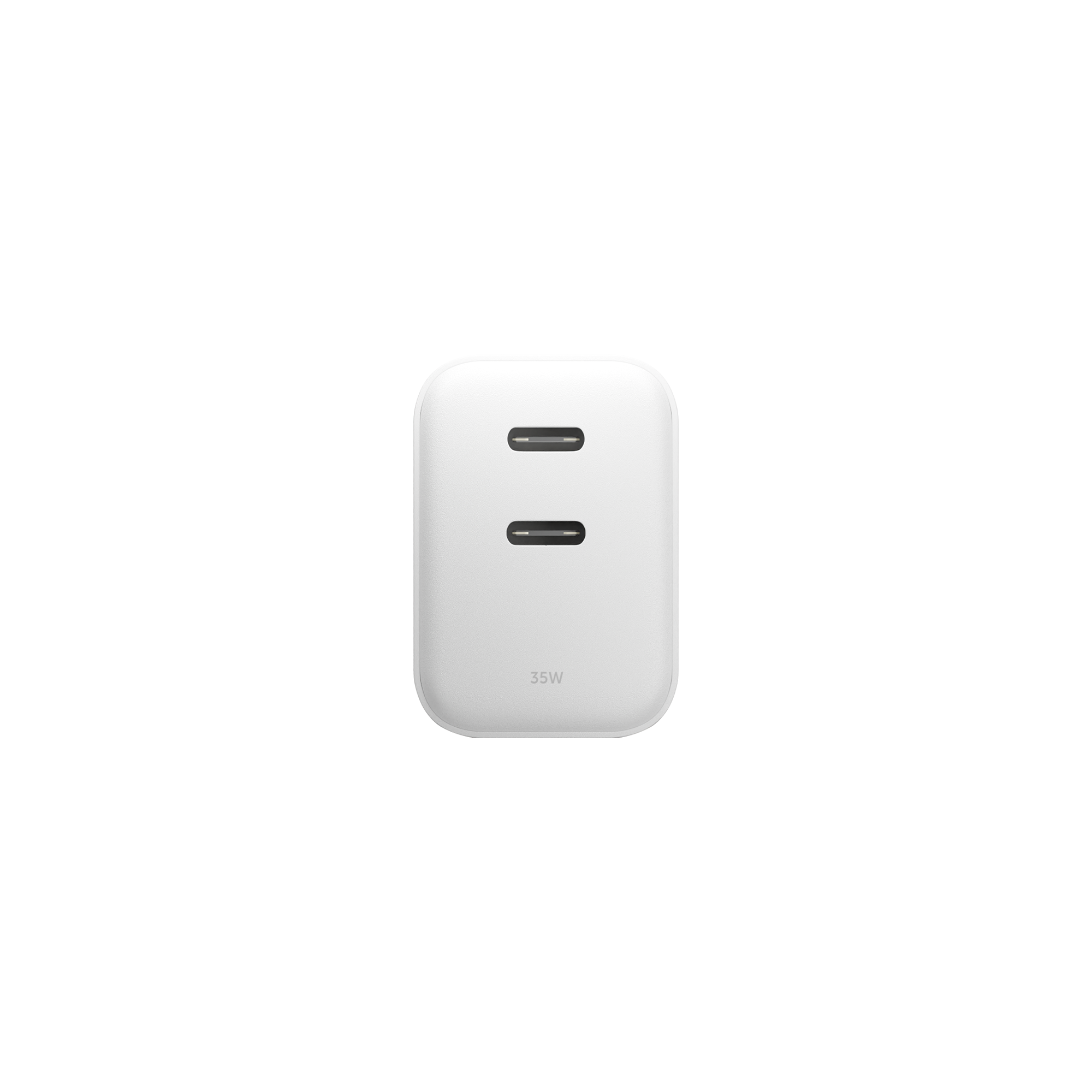 Native Union 35W Dual USB-C Fast GaN PD Wall Charger Schwarz