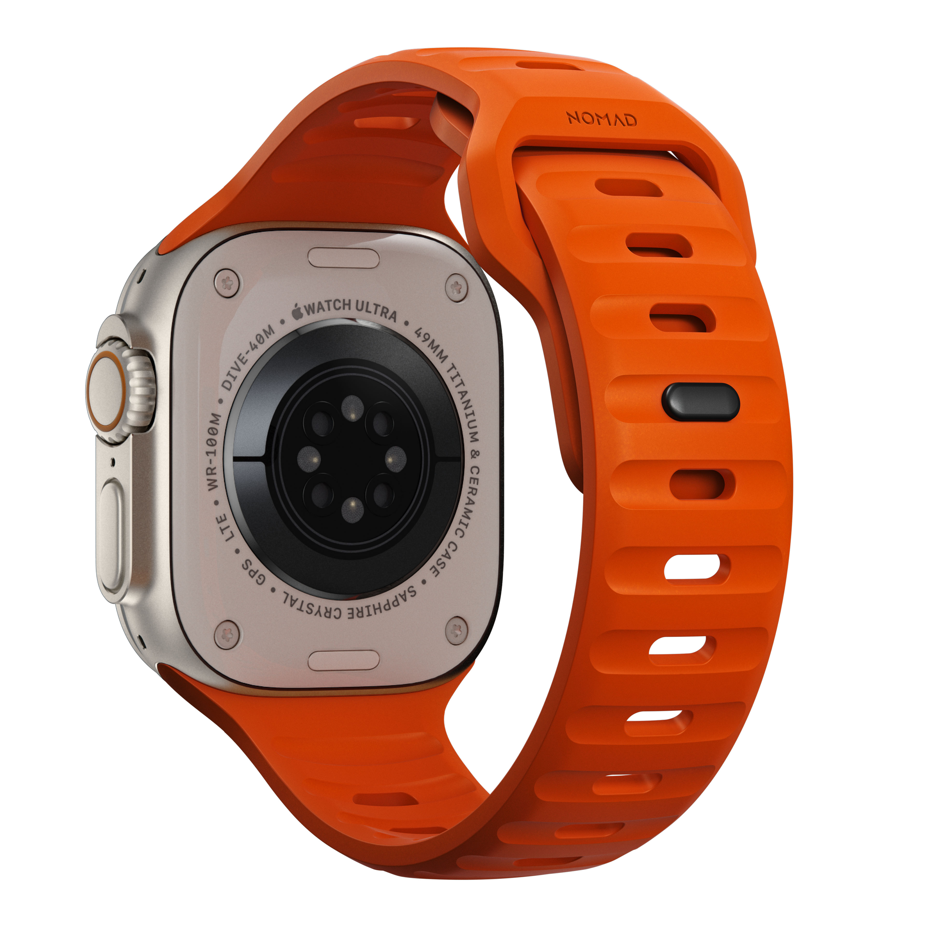 Nomad Sport Band 42/44/45/49mm Ultra Orange