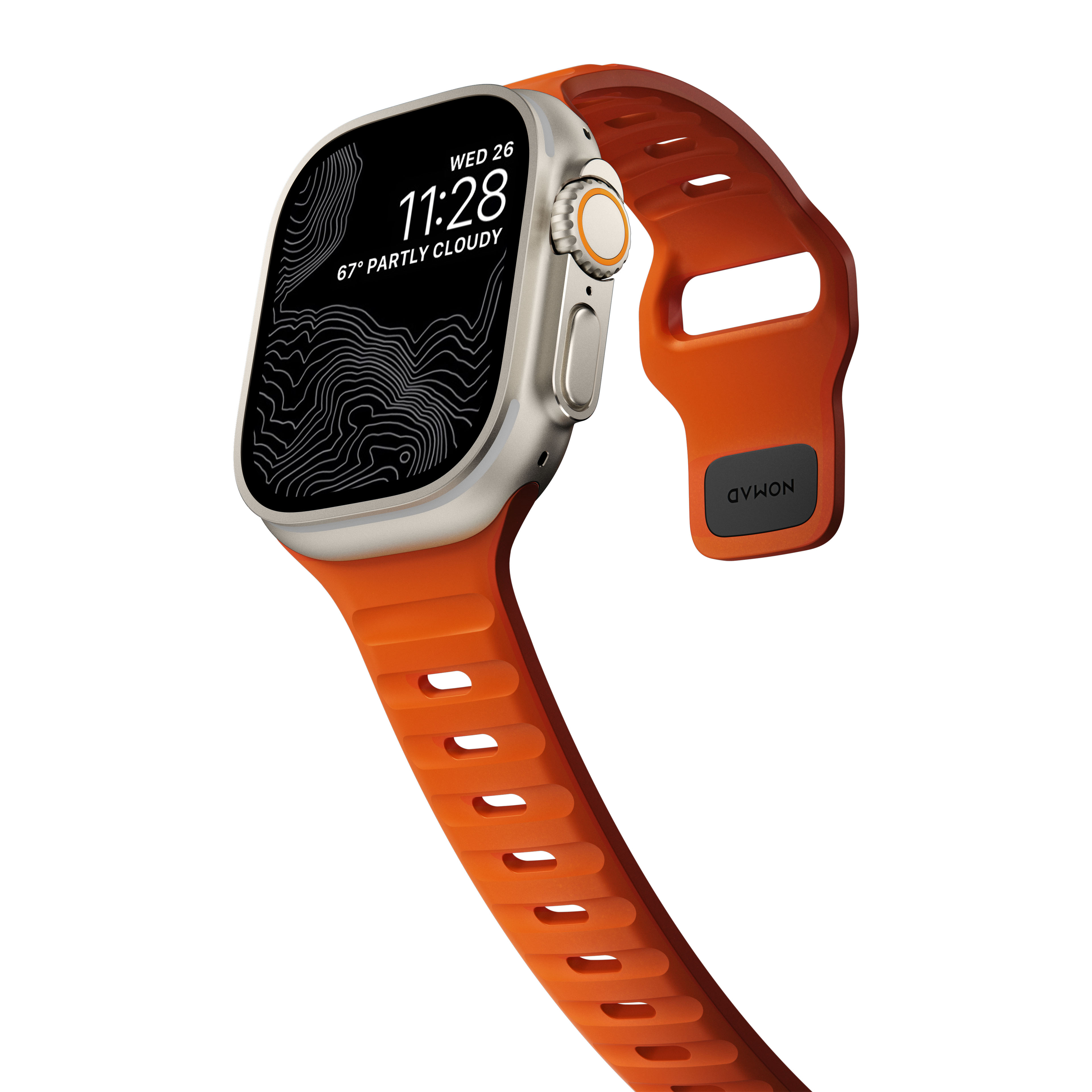 Nomad Sport Band 42/44/45/49mm Ultra Orange