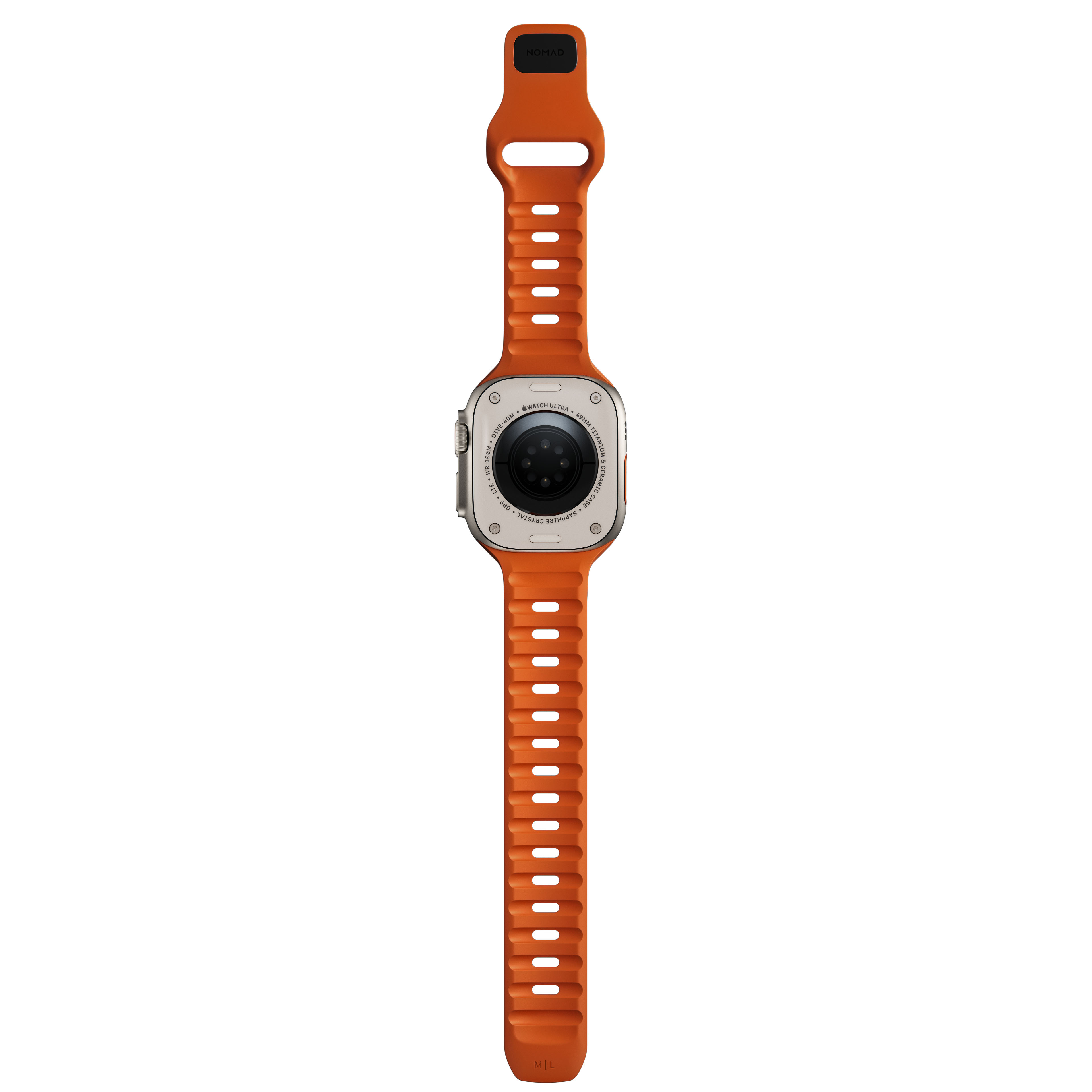 Nomad Sport Band 42/44/45/49mm Ultra Orange