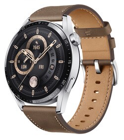 Huawei Watch GT 3 Smartwatch 46mm (Jupiter B29S) Stainless Steel, Leather