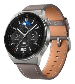 Huawei Watch GT 3 Pro Smartwatch 46mm (Jupiter B29S) Classic Leather Strap