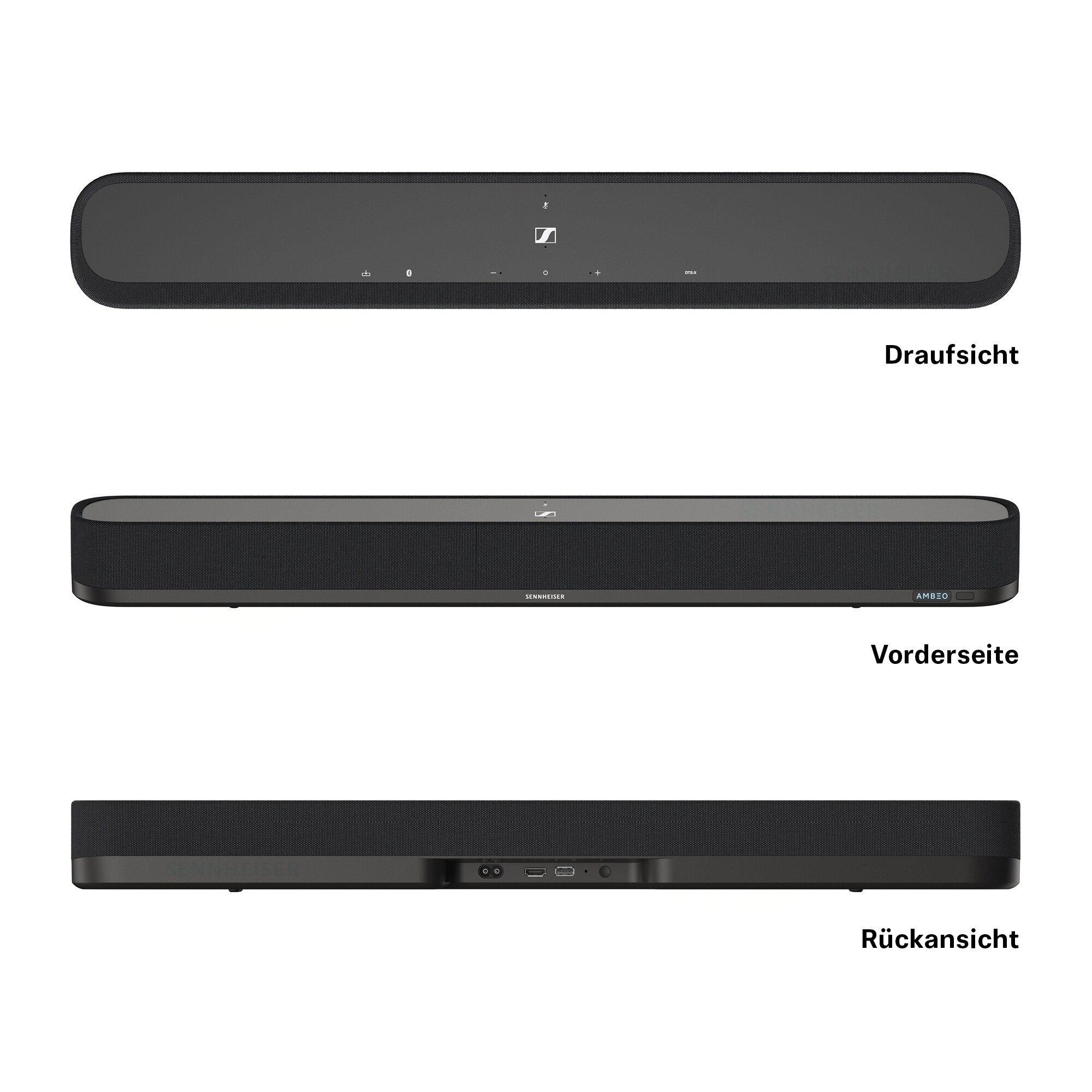 Sennheiser AMBEO Soundbar | Mini, schwarz