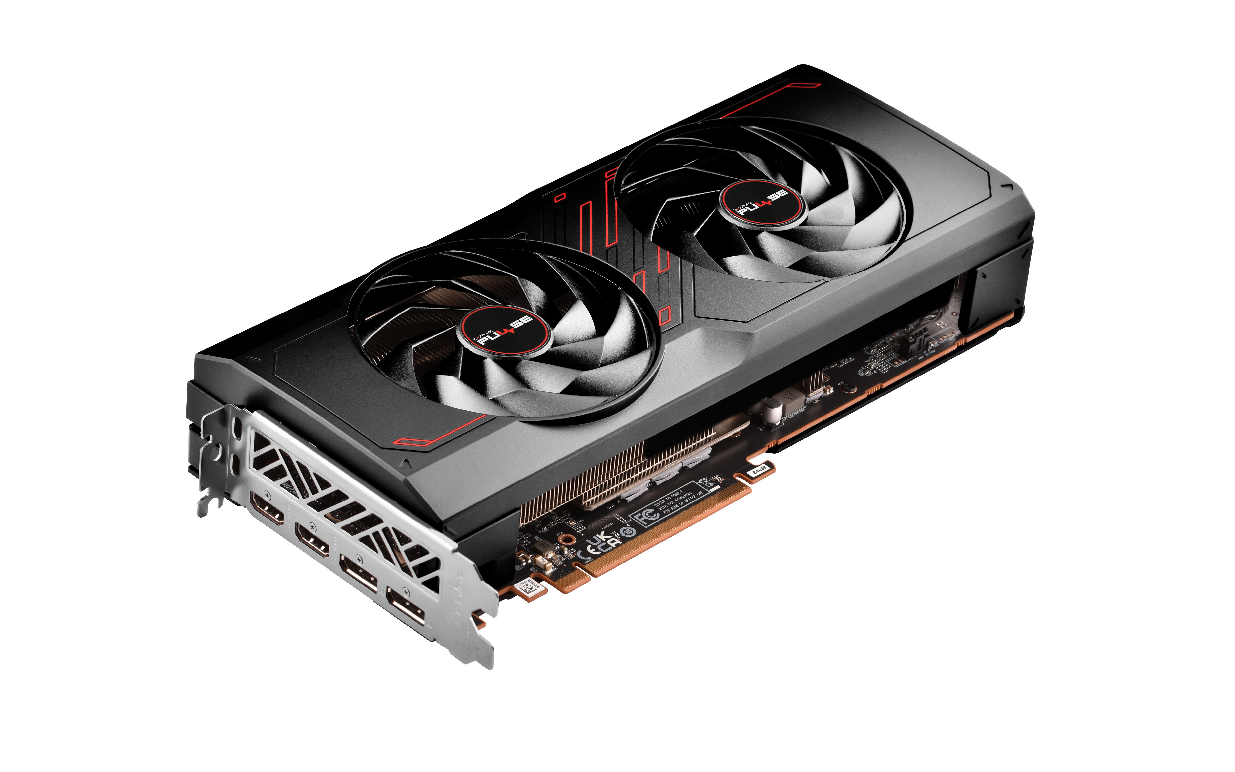 SAPPHIRE AMD Radeon RX 7800 XT Pulse OC Grafikkarte 16GB GDDR6 2xHDMI/2xDP