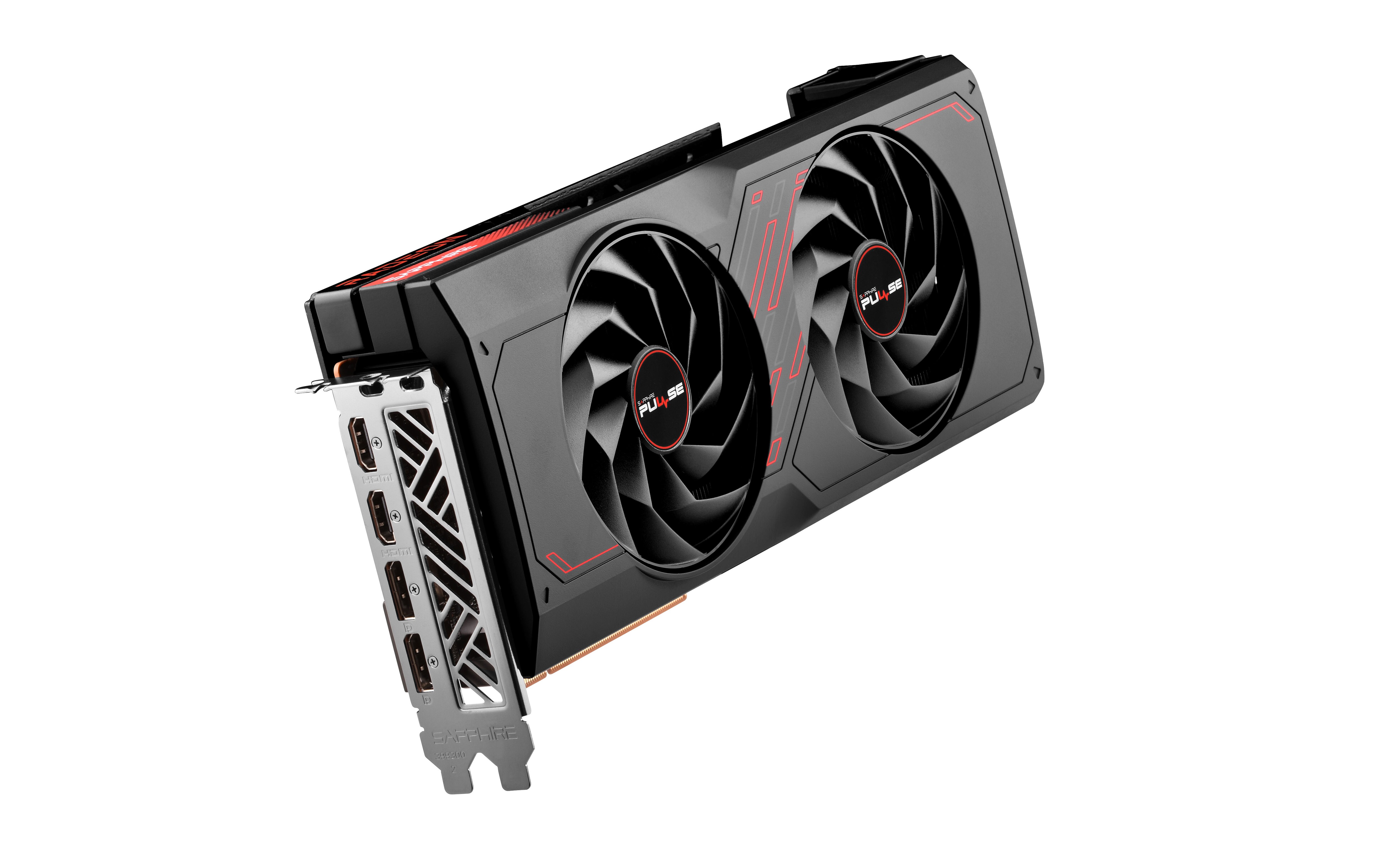 SAPPHIRE AMD Radeon RX 7800 XT Pulse OC Grafikkarte 16GB GDDR6 2xHDMI/2xDP