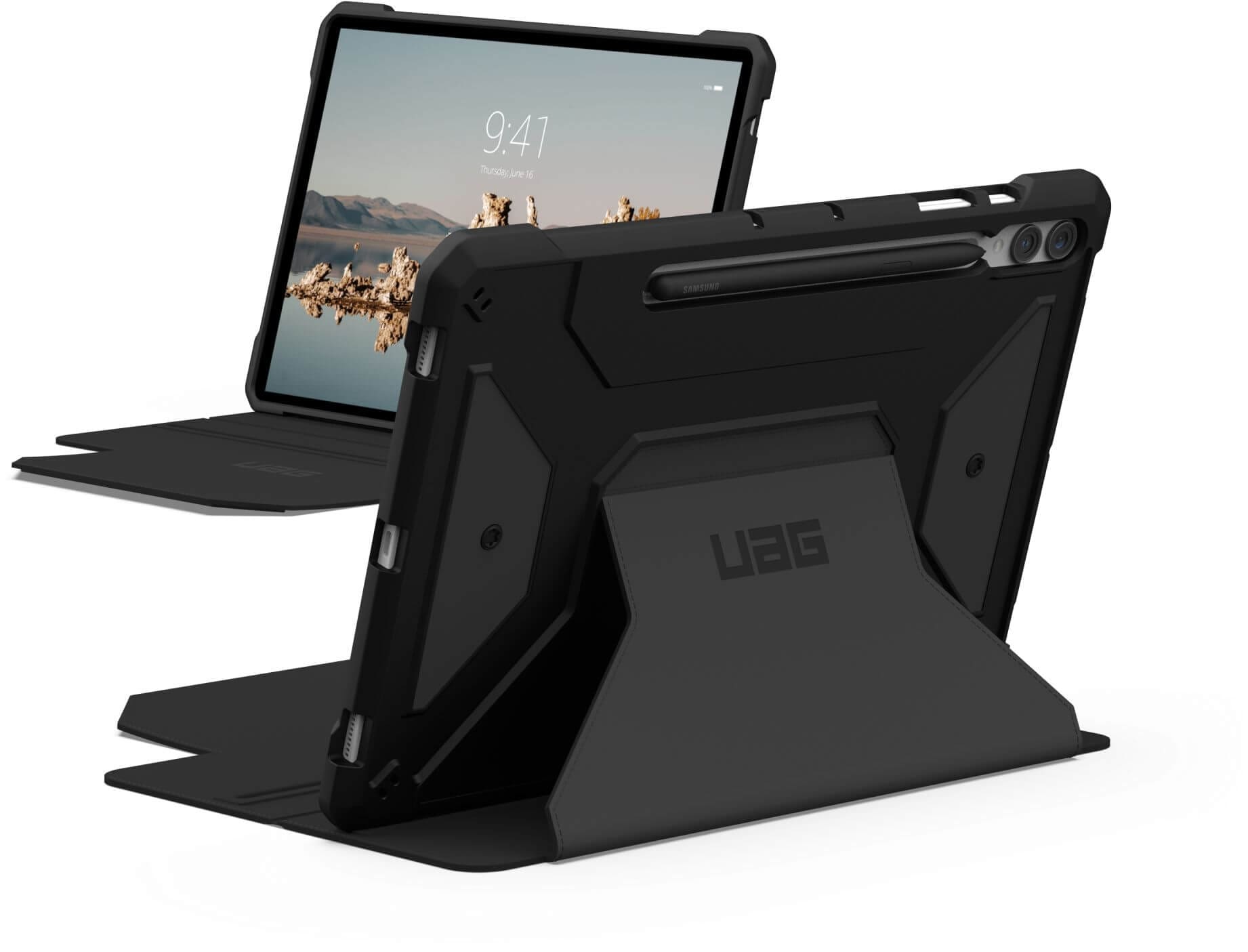 UAG Urban Armor Gear Metropolis SE Case Samsung Galaxy Tab S9+ schwarz