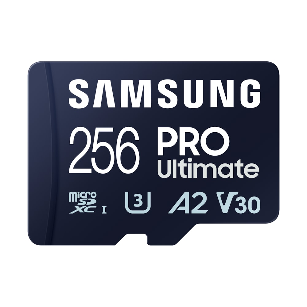 Samsung PRO Ultimate 256 GB microSD-Speicherkarte mit SD-Karten-Adapter