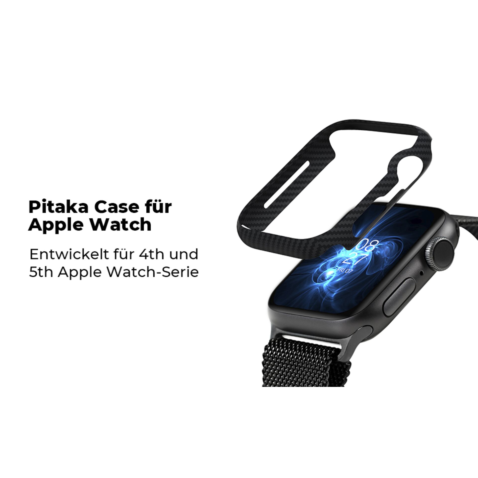 Pitaka Air Case für Apple Watch 4, 5, 6, SE 40mm